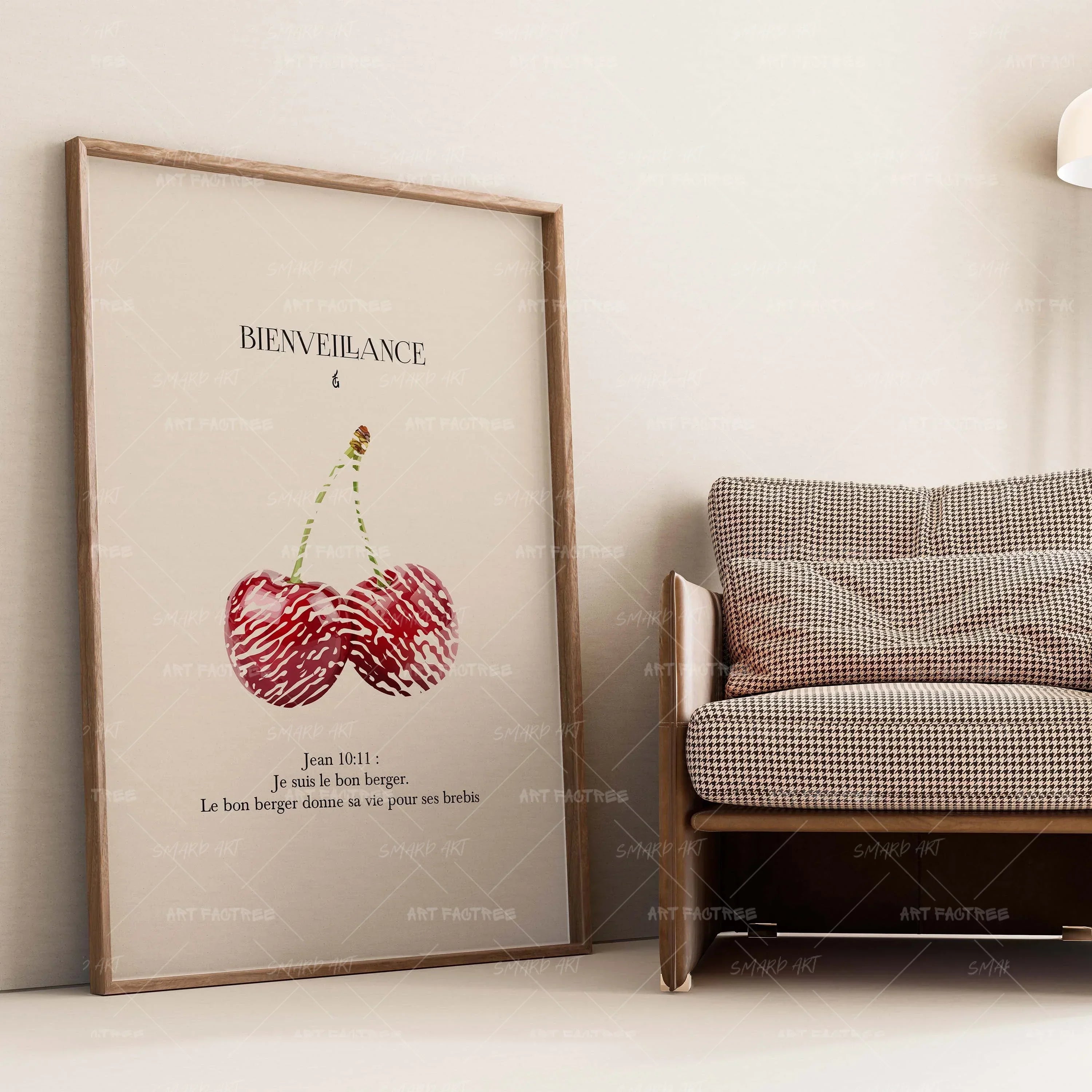 Bienveillance-wall art print featuring decorative artistic design suitable for living rooms, offices, and schools by SmardArt. Elevate your space with Black wall art that speaks to culture, identity, and creativity. At Smard, we celebrate artistry made with melanin, bringing powerful and inspiring designs to life.