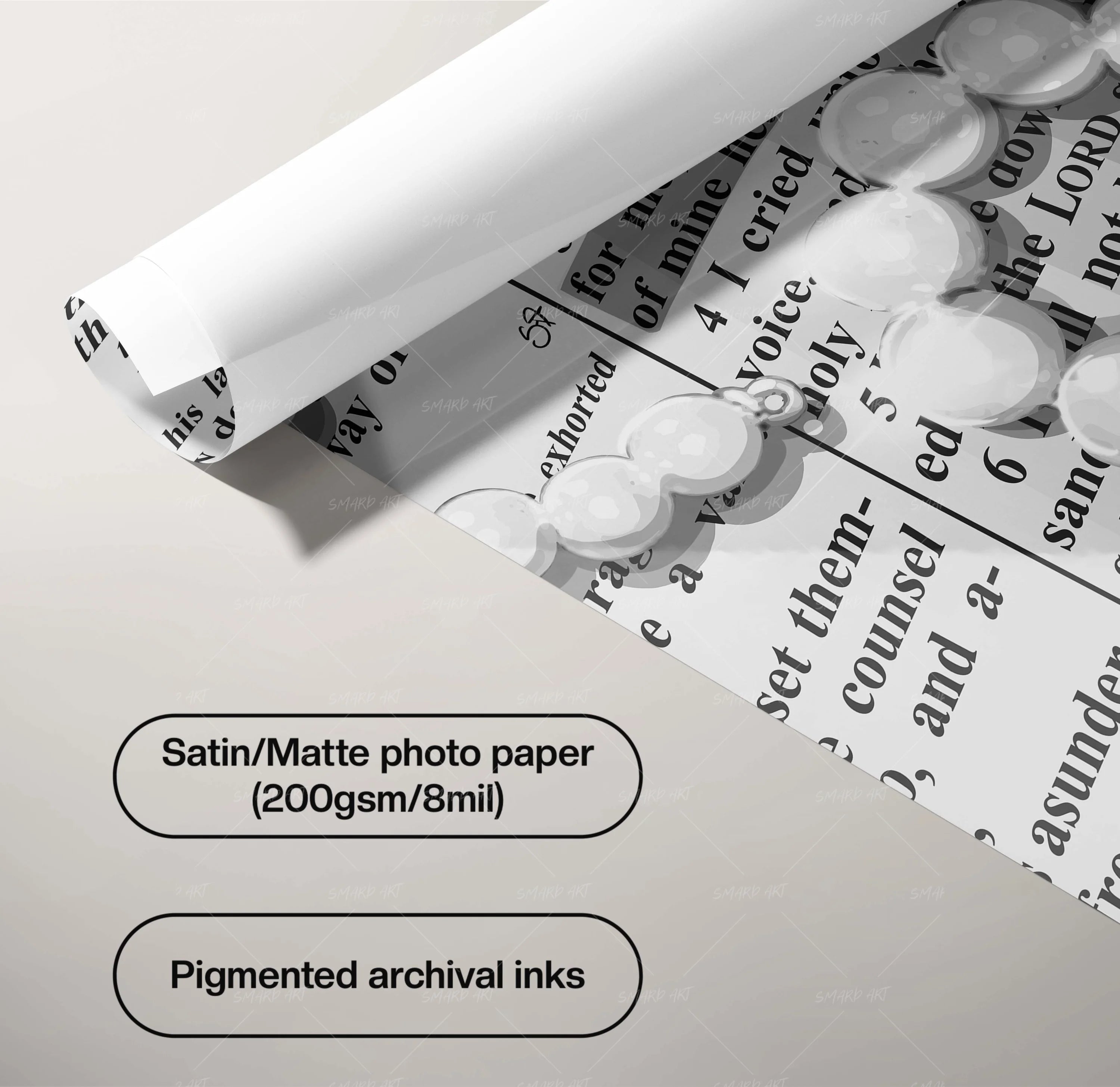 Surrounded By Grace B&W-Smard