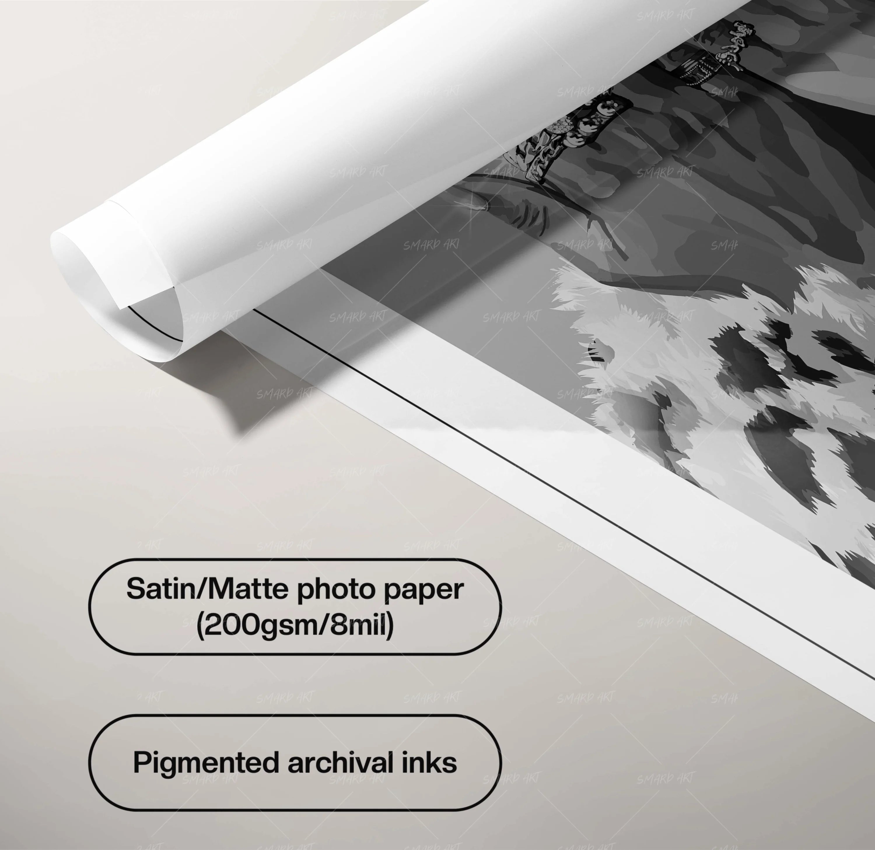 I Play To Win B&W-Smard