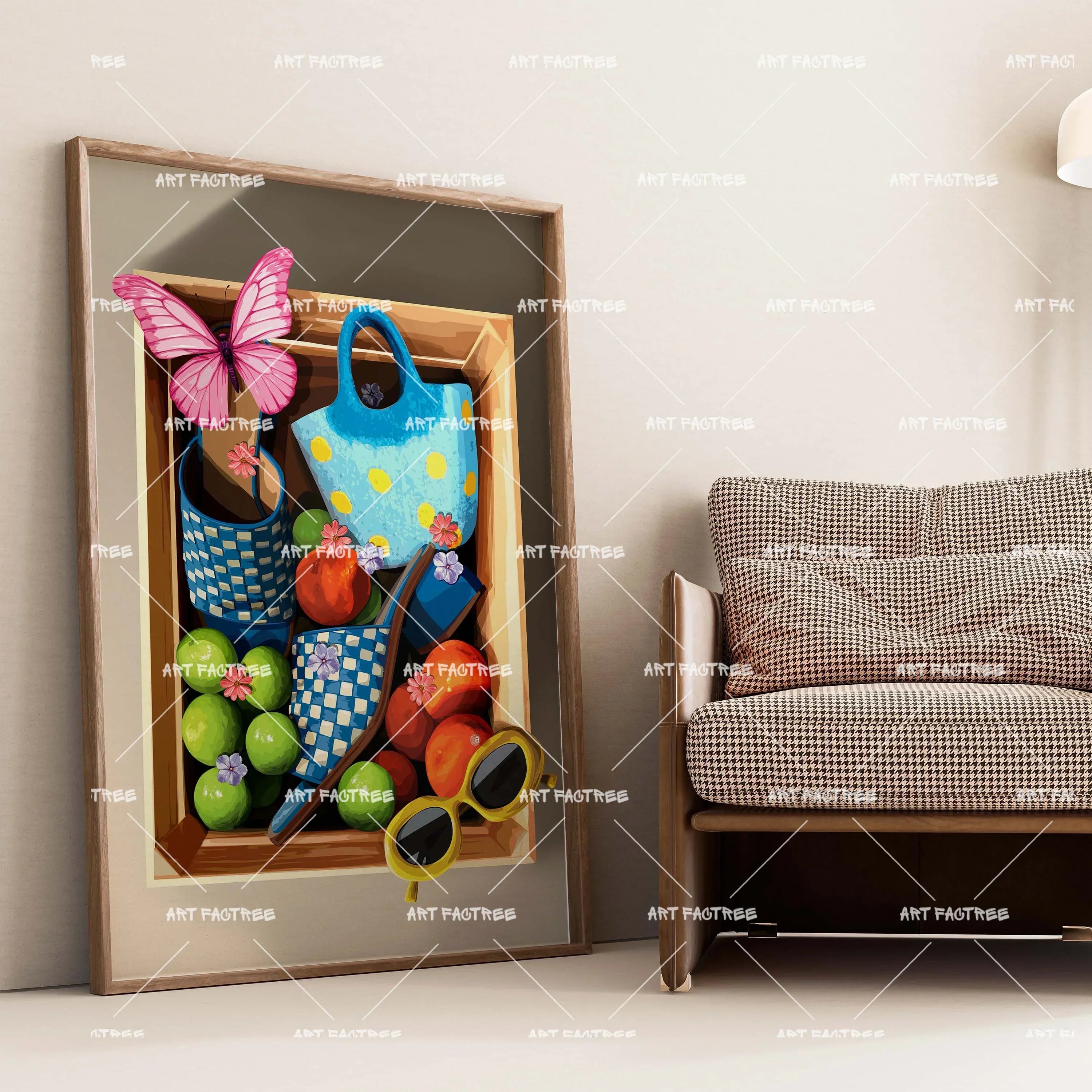Freshly Picked (Smard X Anaya)-wall art print featuring decorative artistic design suitable for living rooms, offices, and schools by SmardArt. Elevate your space with Black wall art that speaks to culture, identity, and creativity. At Smard, we celebrate artistry made with melanin, bringing powerful and inspiring designs to life.