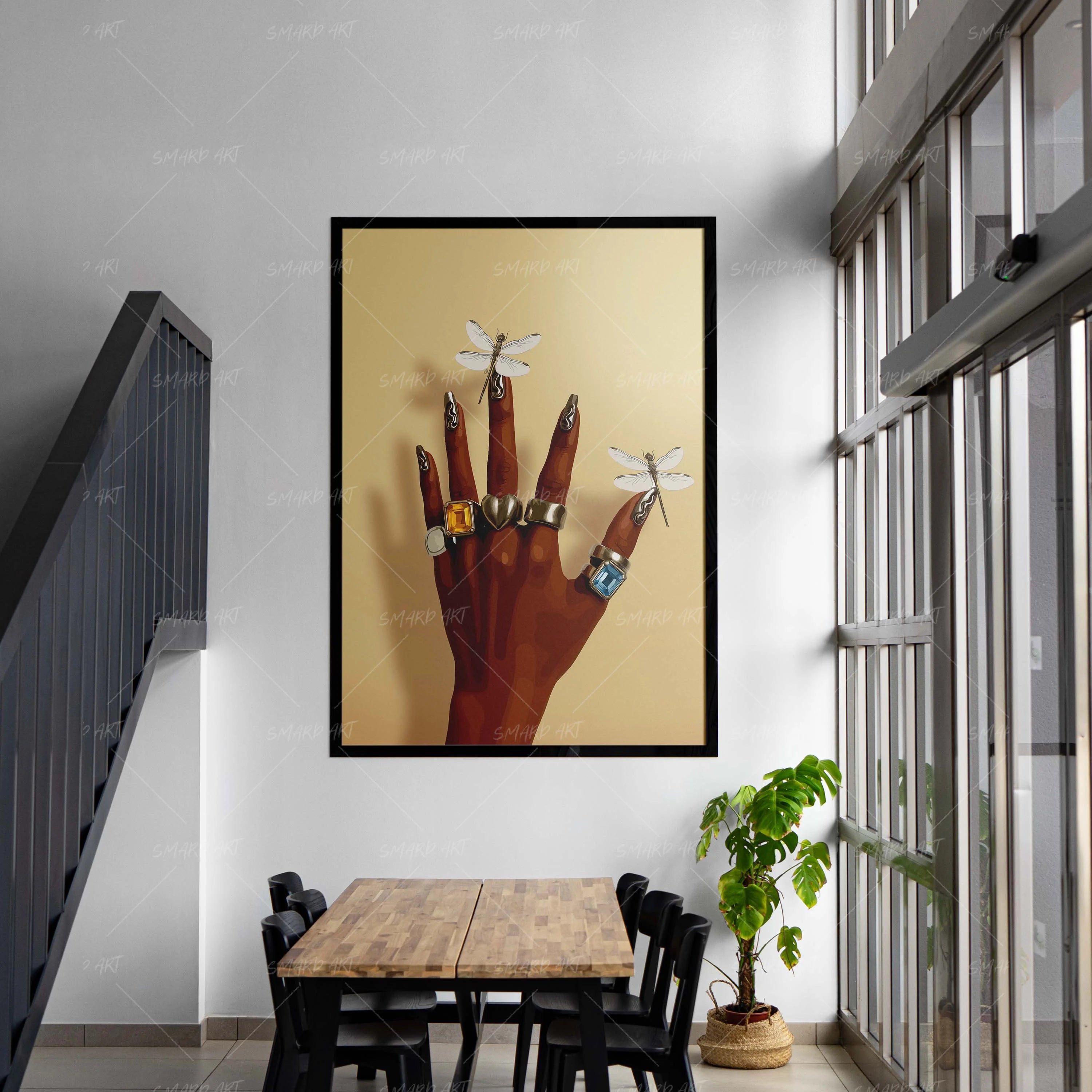 Metal Motion-wall art print featuring decorative artistic design suitable for living rooms, offices, and schools by SmardArt. Elevate your space with Black wall art that speaks to culture, identity, and creativity. At Smard, we celebrate artistry made with melanin, bringing powerful and inspiring designs to life.