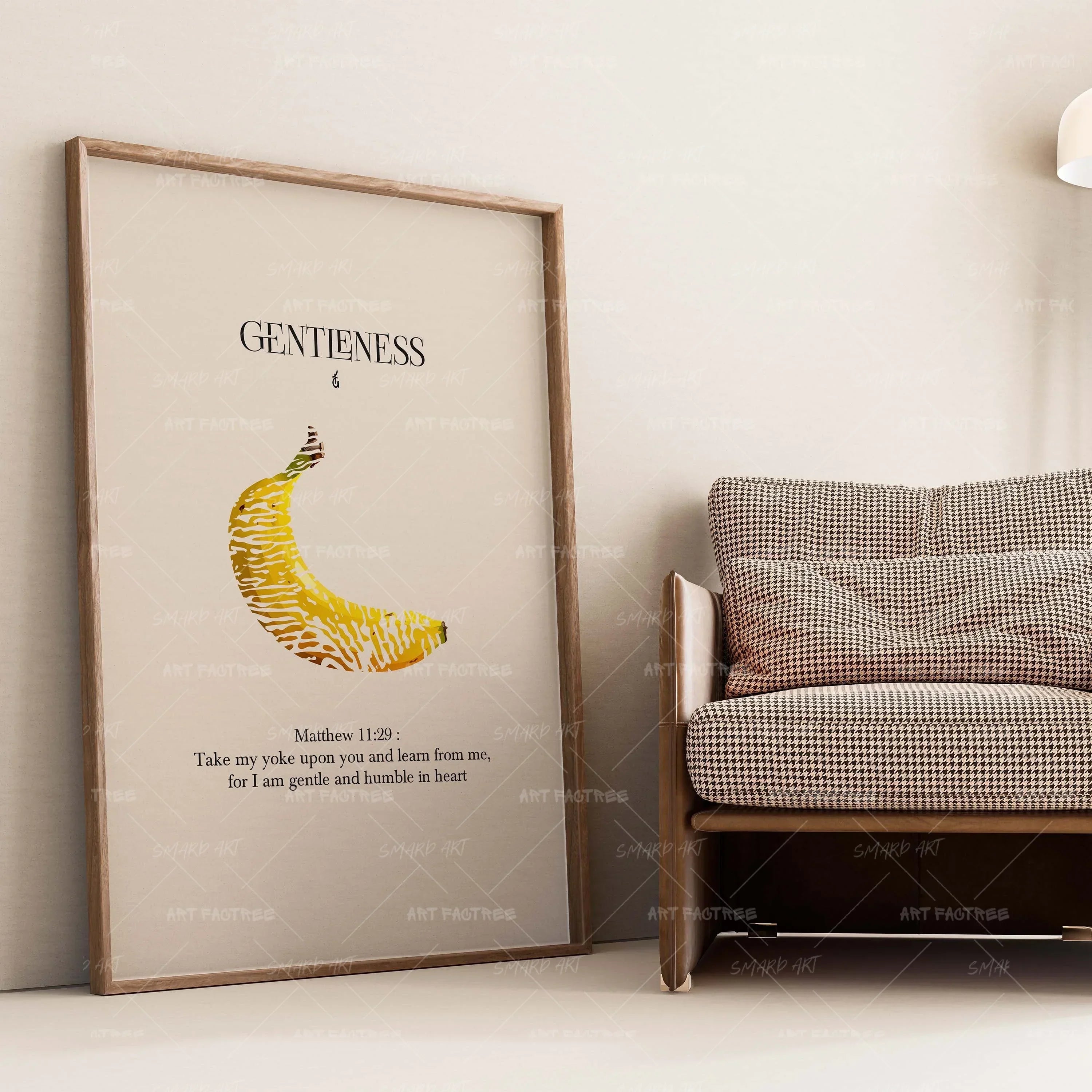 Gentleness-wall art print featuring decorative artistic design suitable for living rooms, offices, and schools by SmardArt. Elevate your space with Black wall art that speaks to culture, identity, and creativity. At Smard, we celebrate artistry made with melanin, bringing powerful and inspiring designs to life.