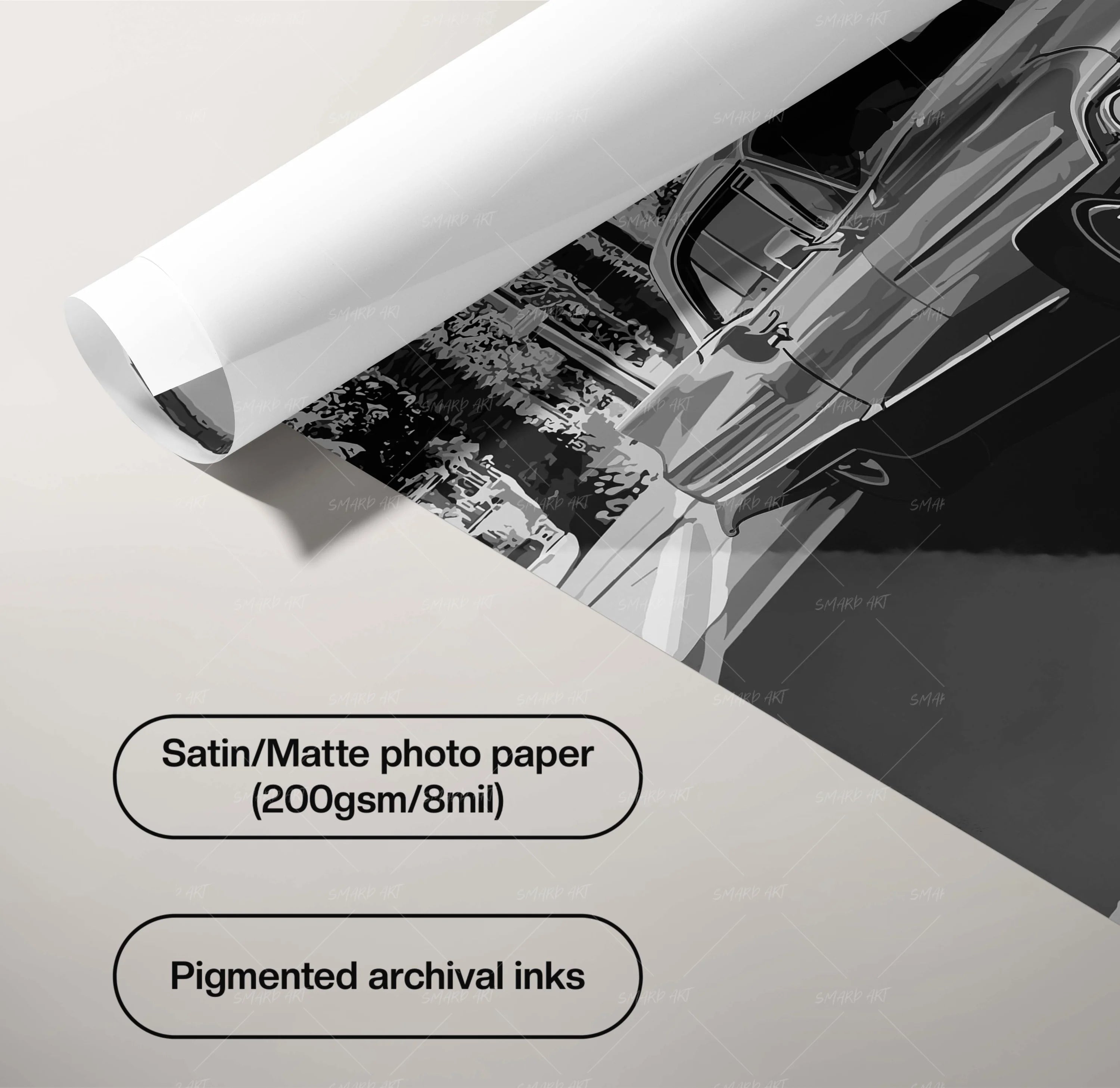 Cali Cruisin B&W-Smard