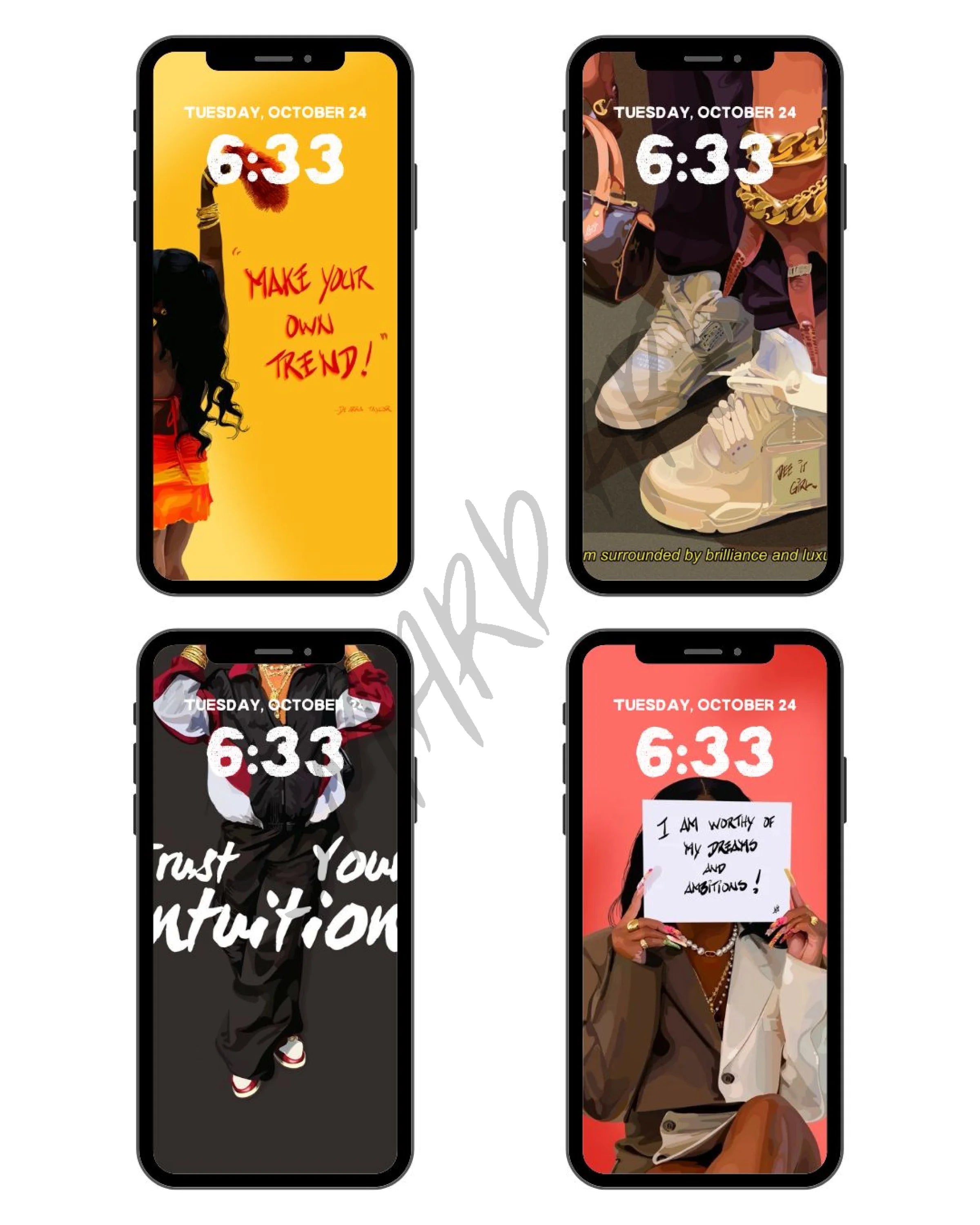 Dee It Girl 4 Pack Screensaver Bundle #1