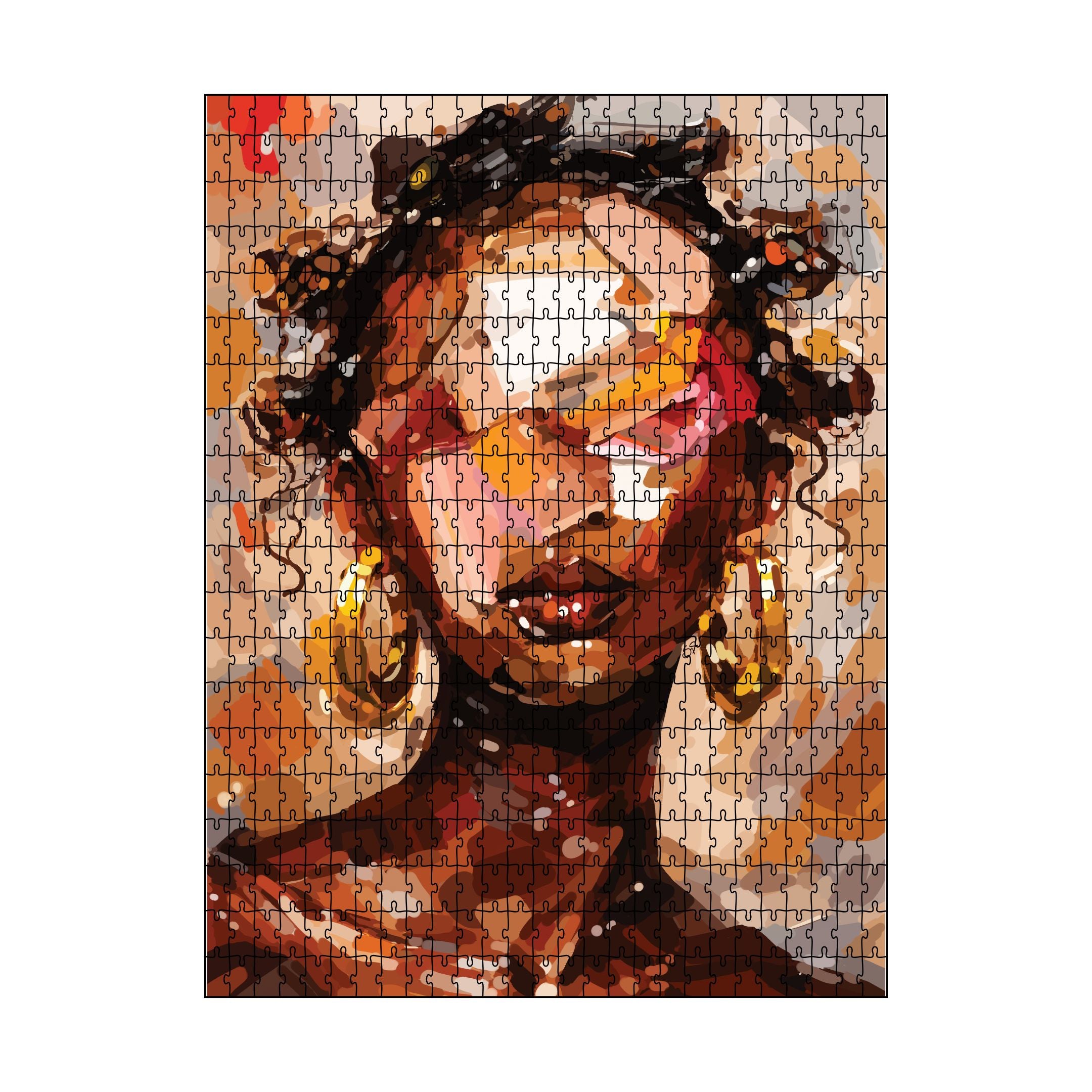 Abstract Beauty Puzzle
