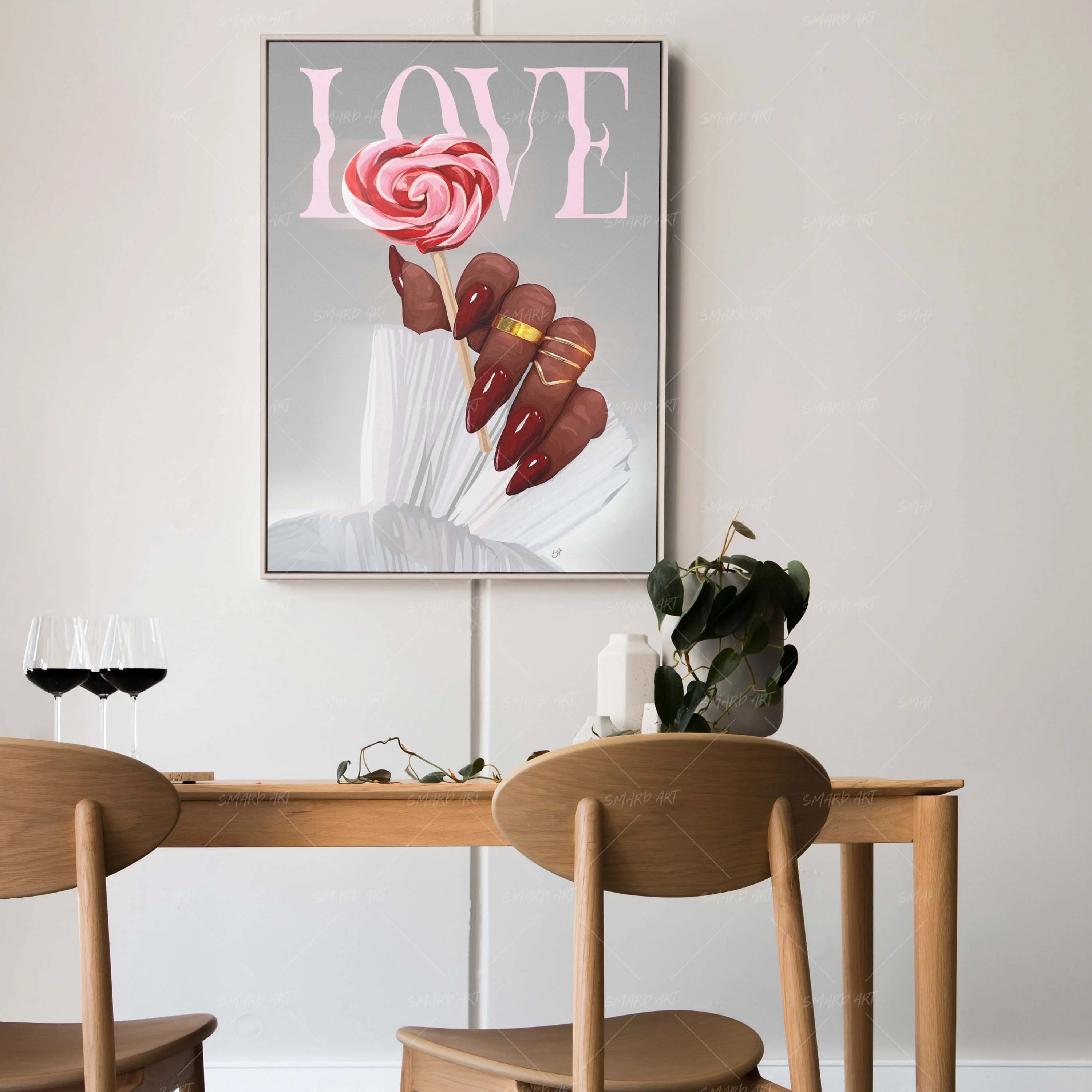 Sweetheart In Hand-Grey-Smard