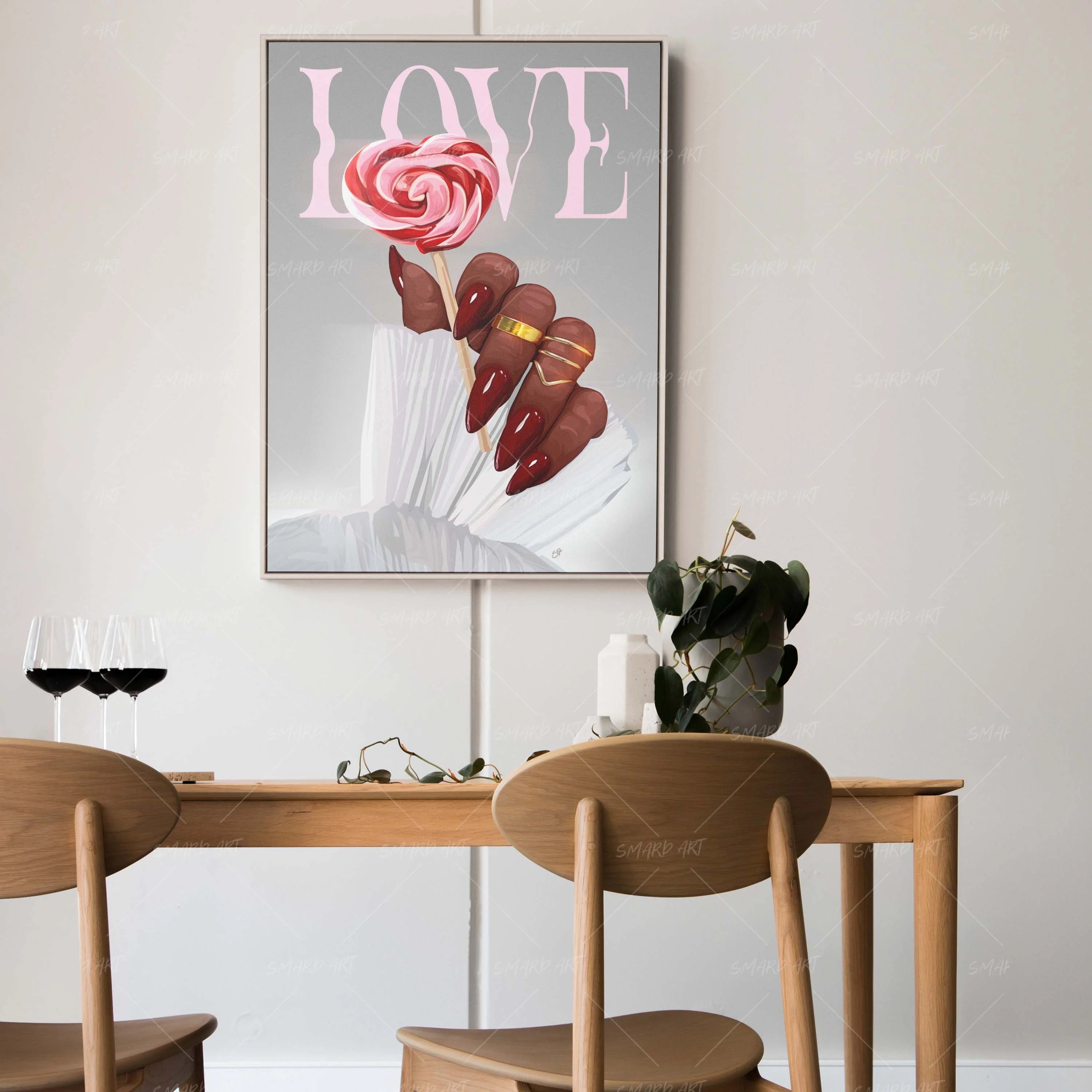 Sweetheart In Hand-Grey-Smard