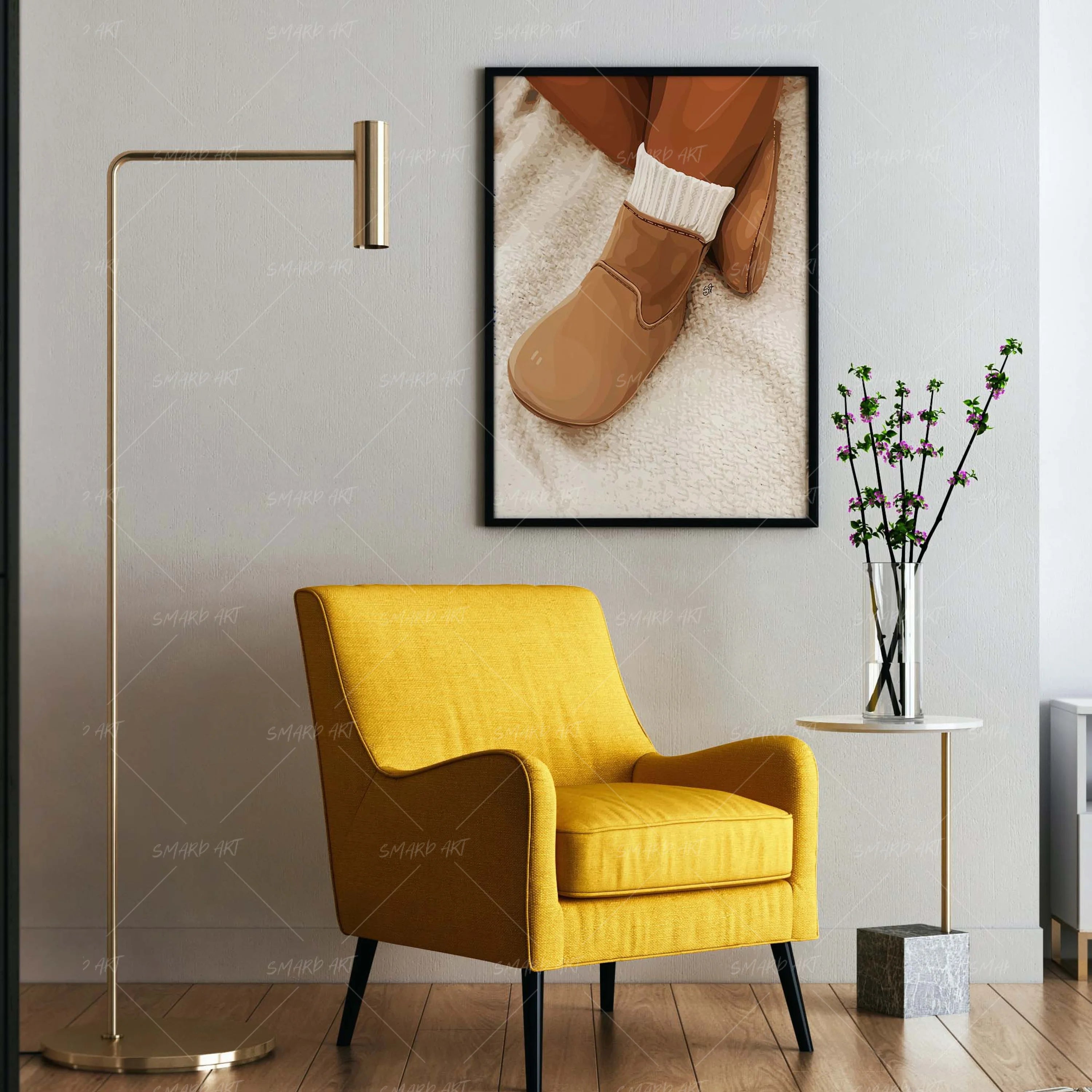 Baby Steps-wall art print featuring decorative artistic design suitable for living rooms, offices, and schools by SmardArt. Elevate your space with Black wall art that speaks to culture, identity, and creativity. At Smard, we celebrate artistry made with melanin, bringing powerful and inspiring designs to life.