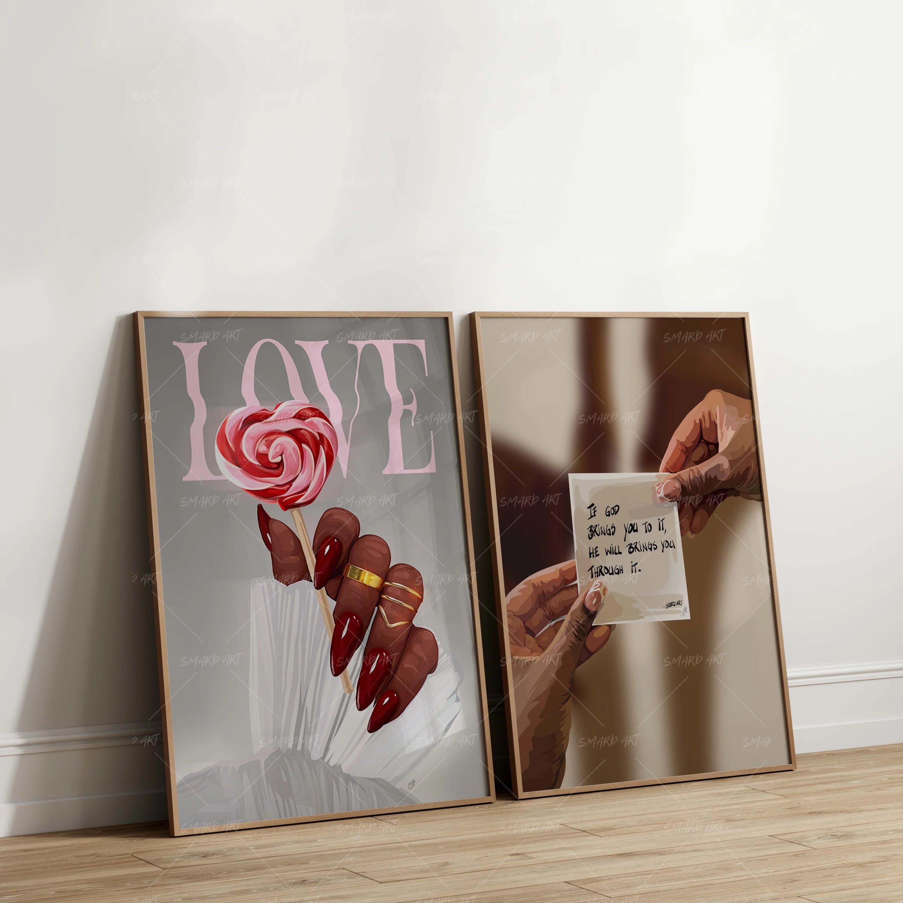 Sweetheart In Hand-Grey-Smard