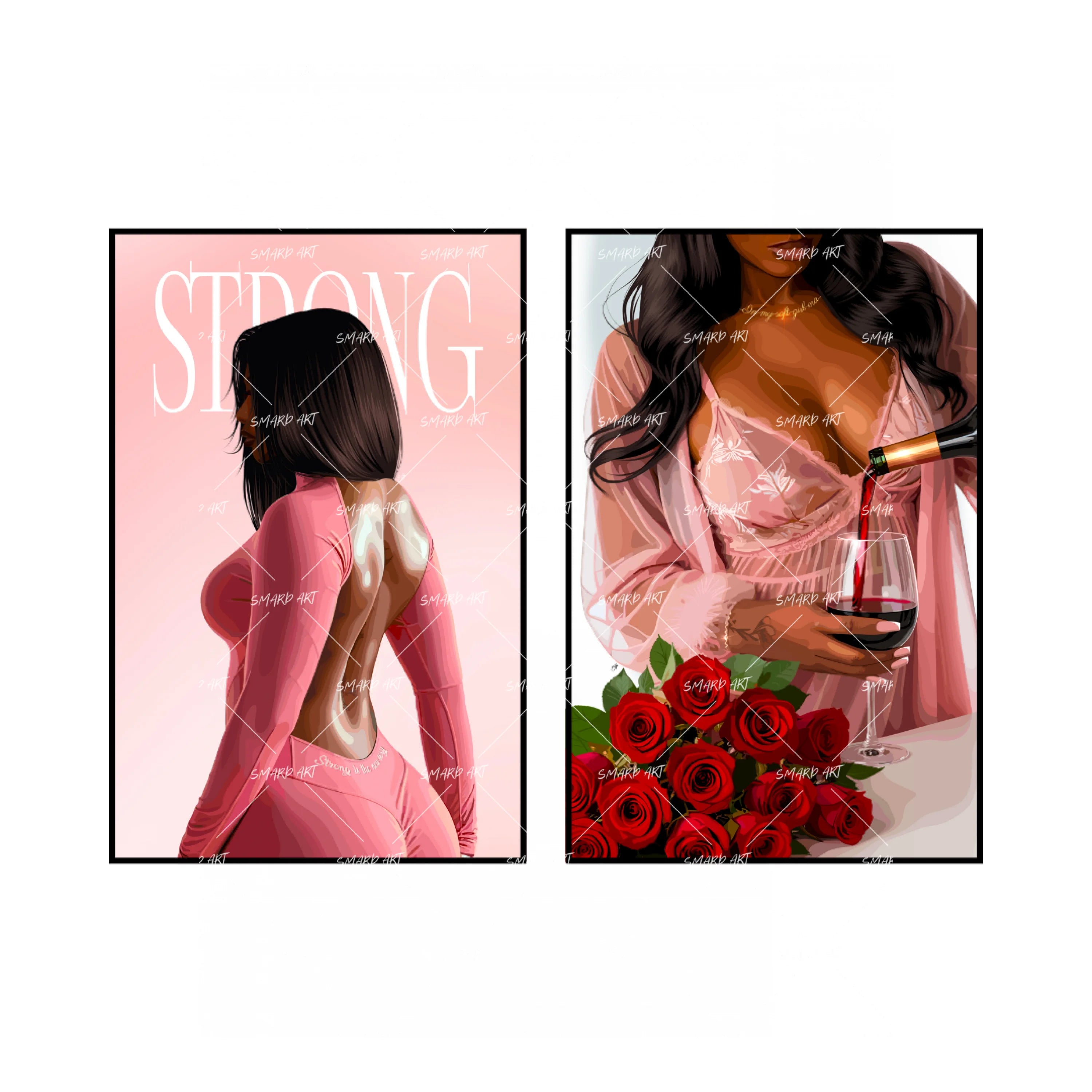 Art Print Bundle : Strong Is The New Sexy + In My Soft Girl Era