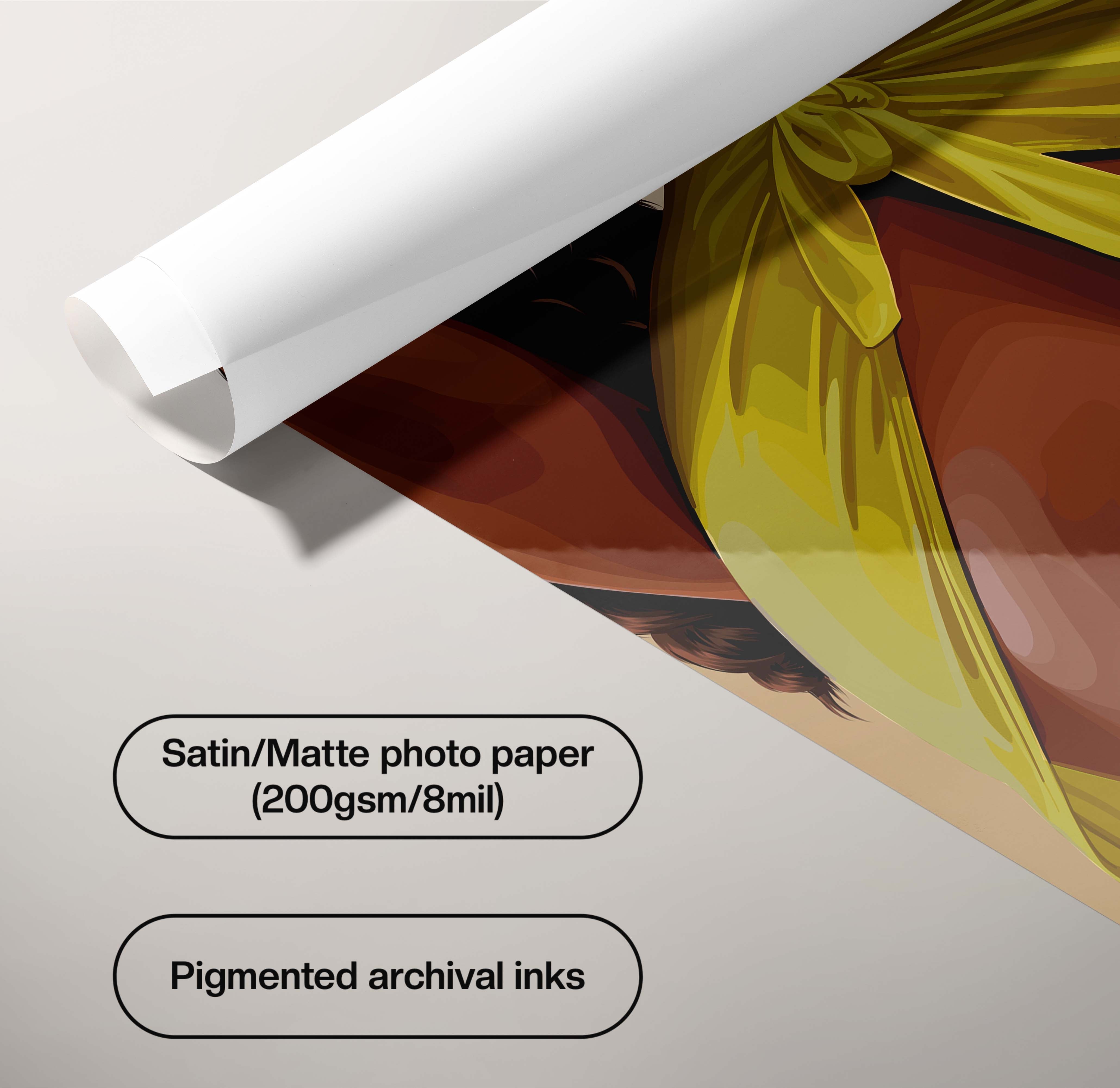 Love The Skin You're In-wall art print featuring decorative artistic design suitable for living rooms, offices, and schools by SmardArt. Elevate your space with Black wall art that speaks to culture, identity, and creativity. At Smard, we celebrate artistry made with melanin, bringing powerful and inspiring designs to life.
