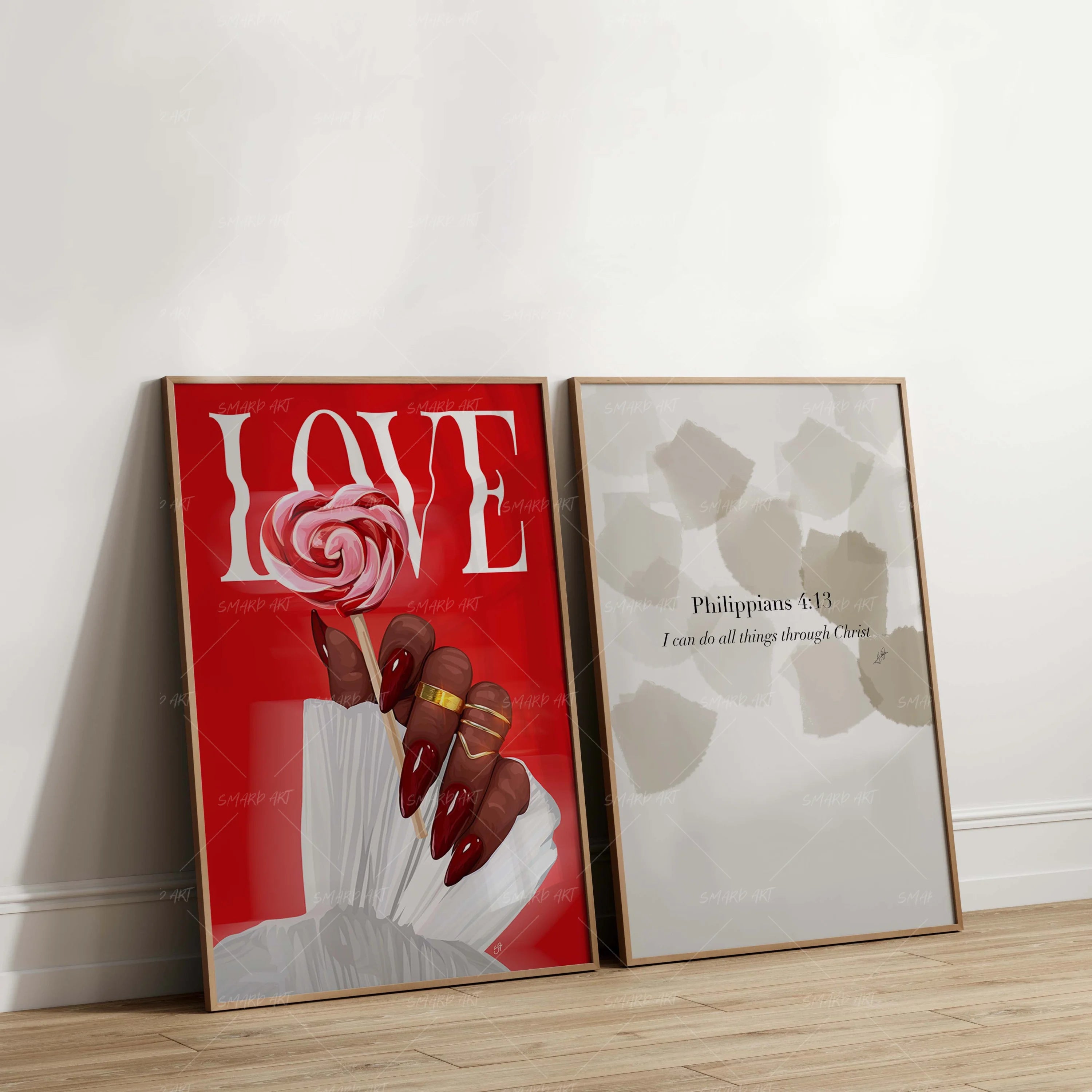 Sweetheart In Hand-Red-Smard