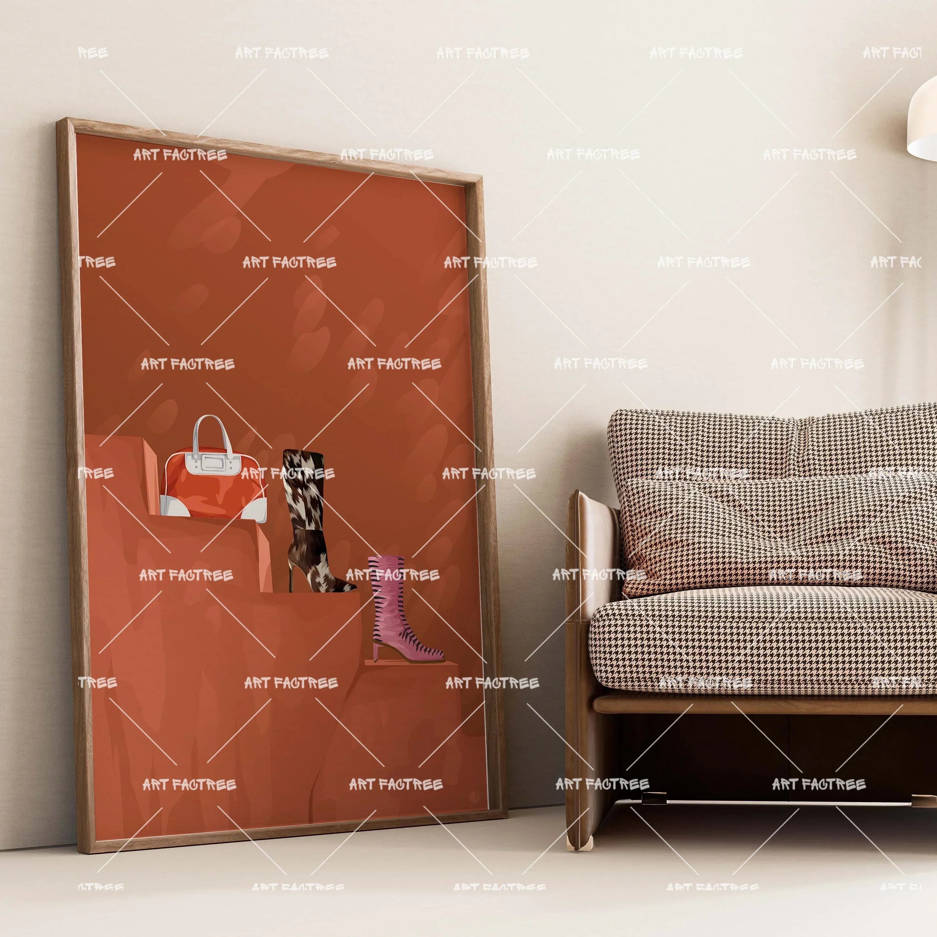 Staircase Stories (Smard X Anaya)-wall art print featuring decorative artistic design suitable for living rooms, offices, and schools by SmardArt. Elevate your space with Black wall art that speaks to culture, identity, and creativity. At Smard, we celebrate artistry made with melanin, bringing powerful and inspiring designs to life.