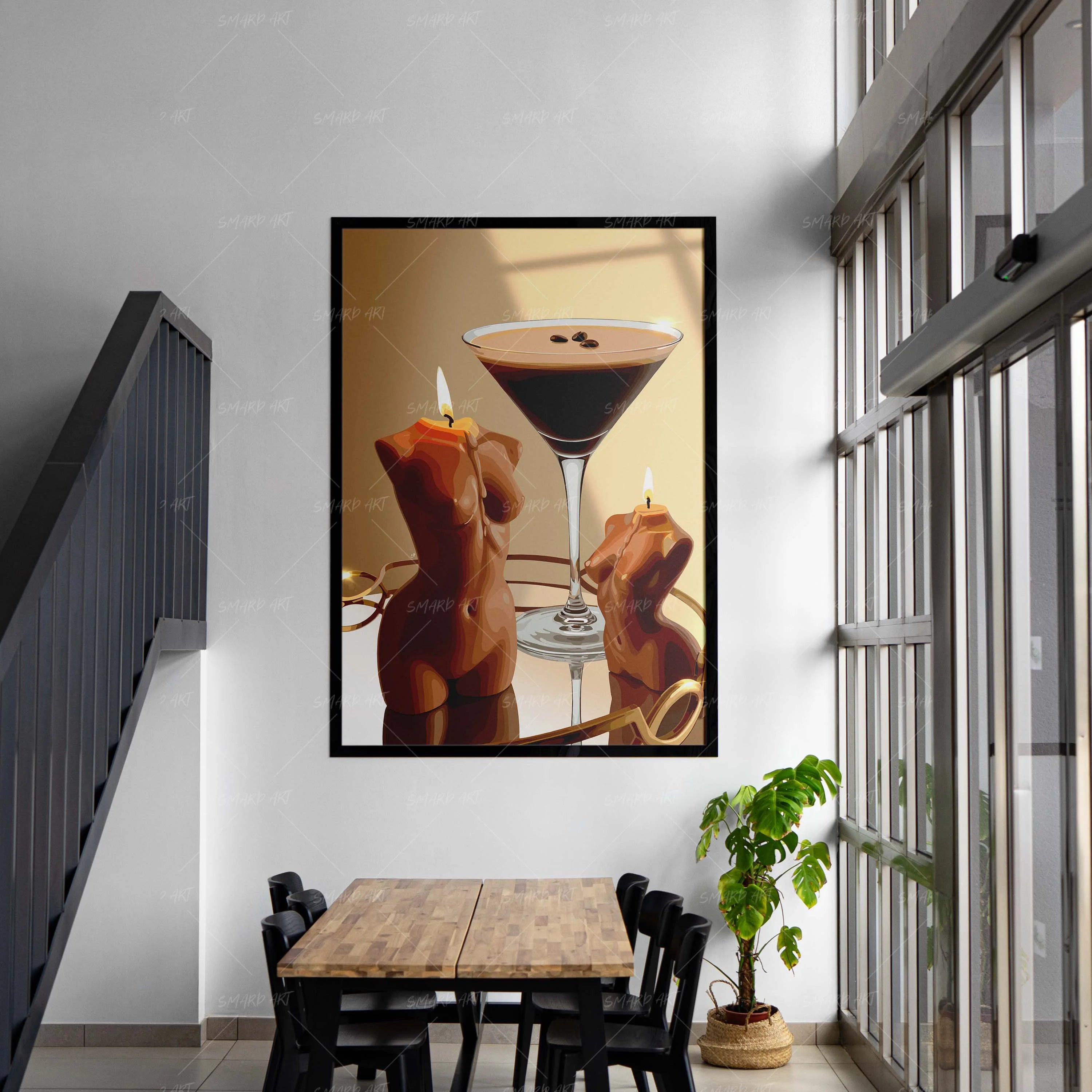 Dark Roast Soft Curves-Smard