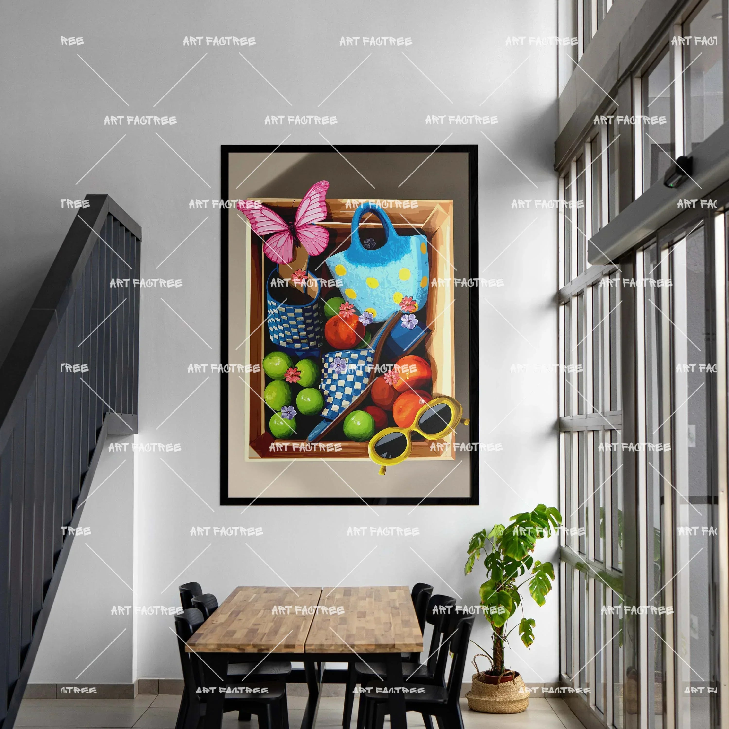 Freshly Picked (Smard X Anaya)-wall art print featuring decorative artistic design suitable for living rooms, offices, and schools by SmardArt. Elevate your space with Black wall art that speaks to culture, identity, and creativity. At Smard, we celebrate artistry made with melanin, bringing powerful and inspiring designs to life.