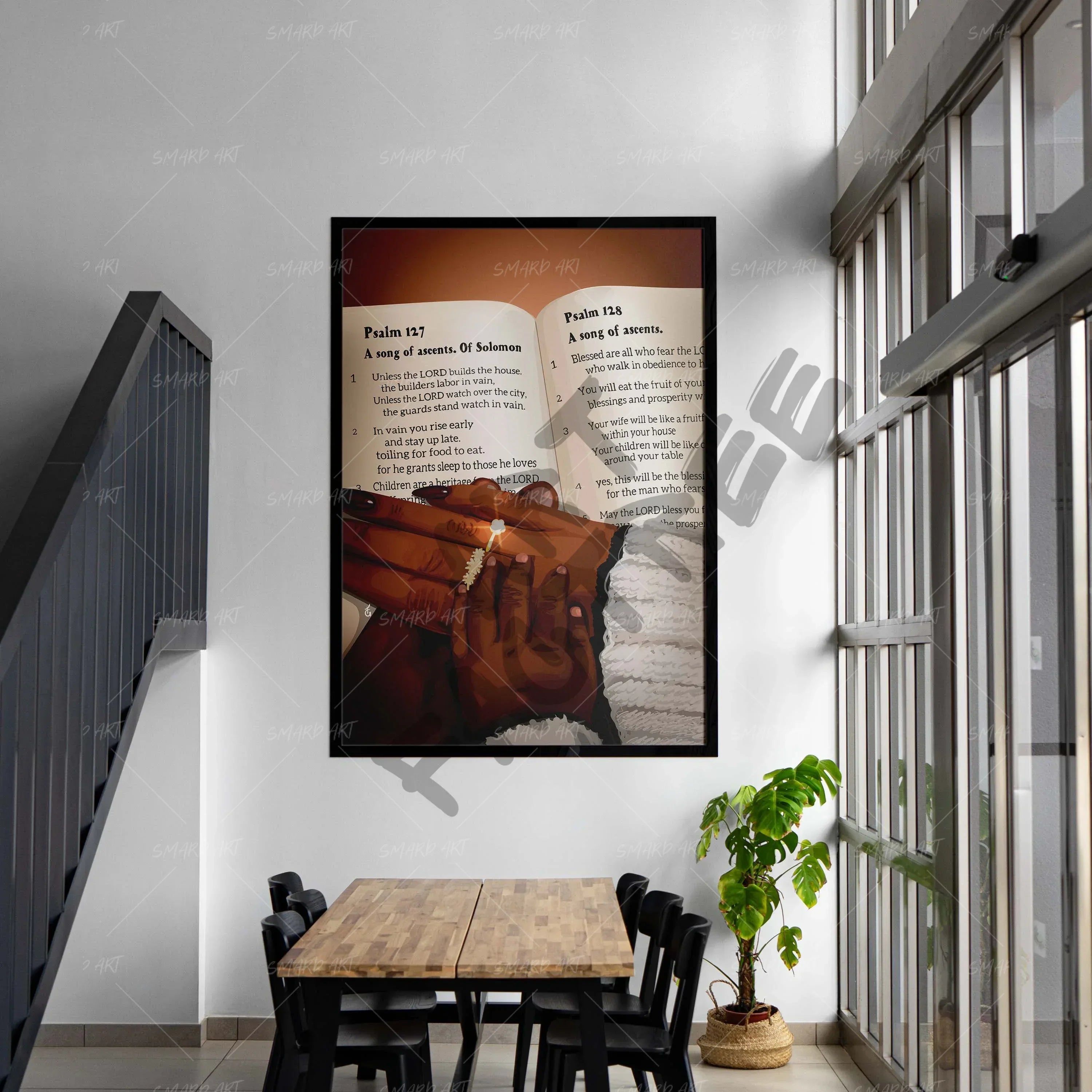 Held Together-wall art print featuring decorative artistic design suitable for living rooms, offices, and schools by SmardArt. Elevate your space with Black wall art that speaks to culture, identity, and creativity. At Smard, we celebrate artistry made with melanin, bringing powerful and inspiring designs to life.