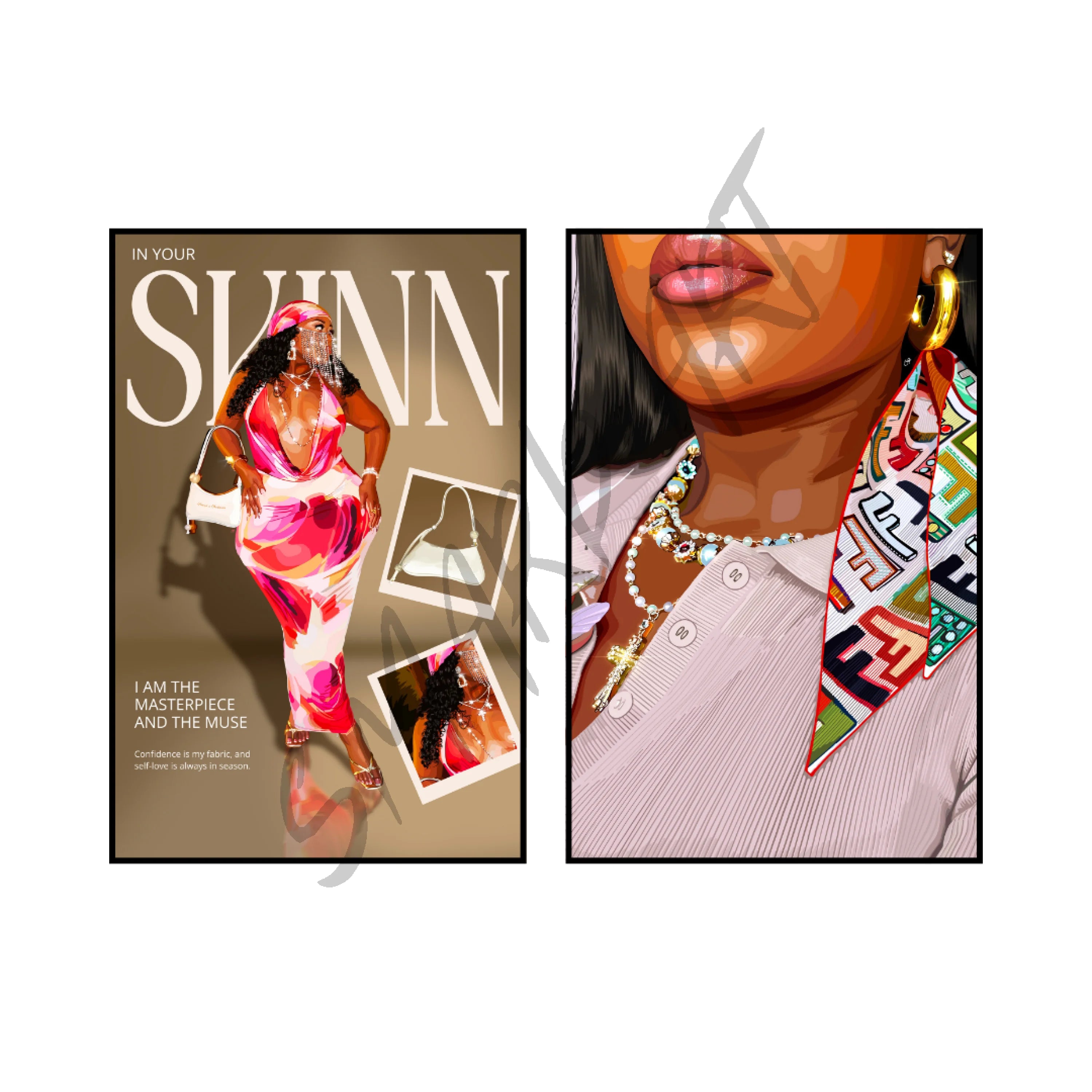Art Print Bundle : In Your Skinn + Gloss Theory