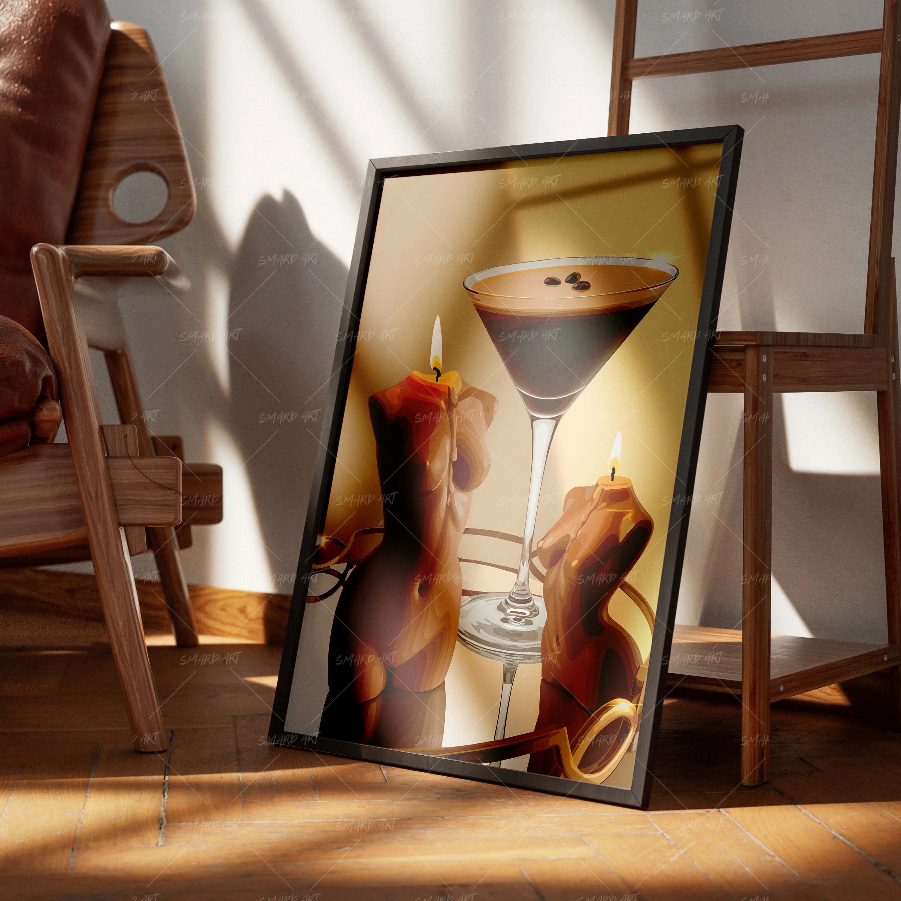 Dark Roast Soft Curves-Smard