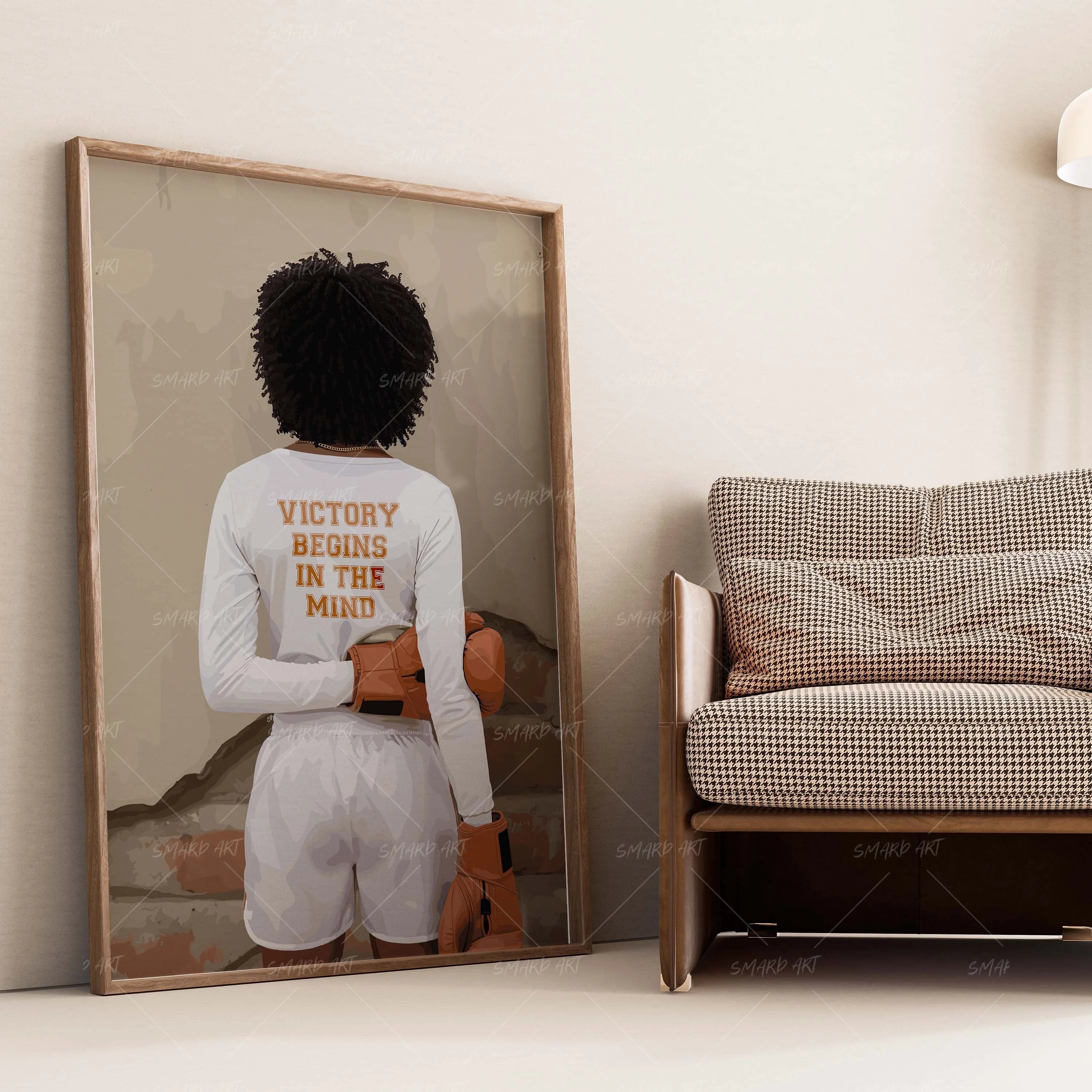 Gear Up-wall art print featuring decorative artistic design suitable for living rooms, offices, and schools by SmardArt. Elevate your space with Black wall art that speaks to culture, identity, and creativity. At Smard, we celebrate artistry made with melanin, bringing powerful and inspiring designs to life.