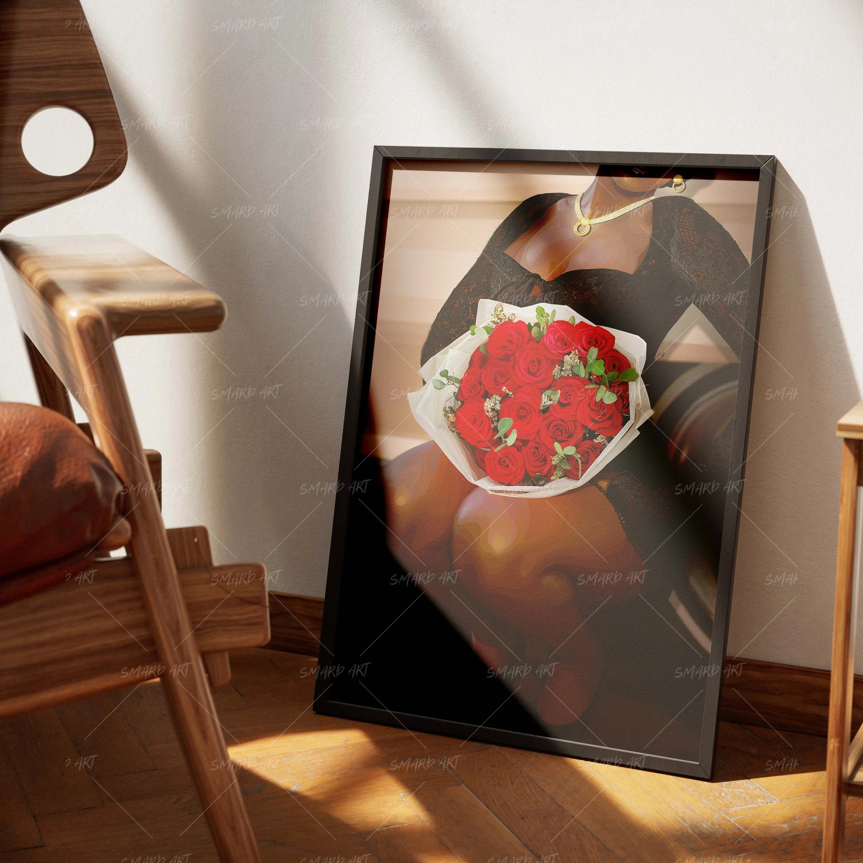 Timeless Like Cadillac-wall art print featuring decorative artistic design suitable for living rooms, offices, and schools by SmardArt. Elevate your space with Black wall art that speaks to culture, identity, and creativity. At Smard, we celebrate artistry made with melanin, bringing powerful and inspiring designs to life.
