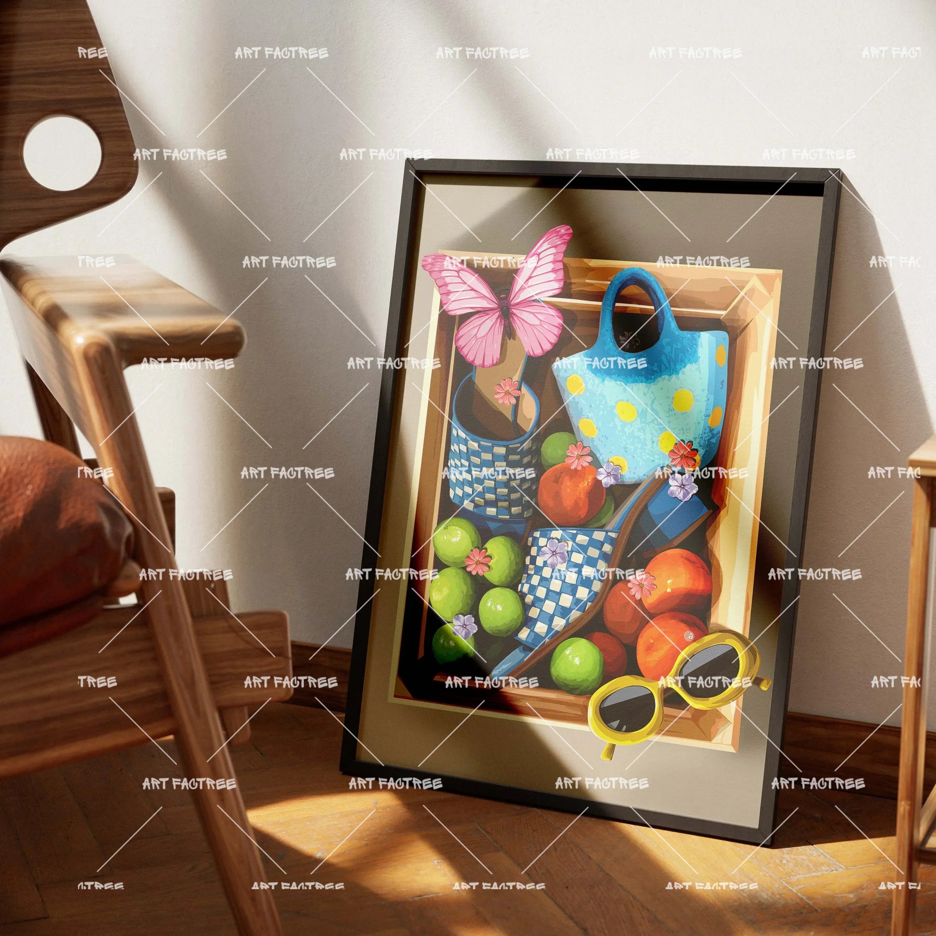 Freshly Picked (Smard X Anaya)-wall art print featuring decorative artistic design suitable for living rooms, offices, and schools by SmardArt. Elevate your space with Black wall art that speaks to culture, identity, and creativity. At Smard, we celebrate artistry made with melanin, bringing powerful and inspiring designs to life.