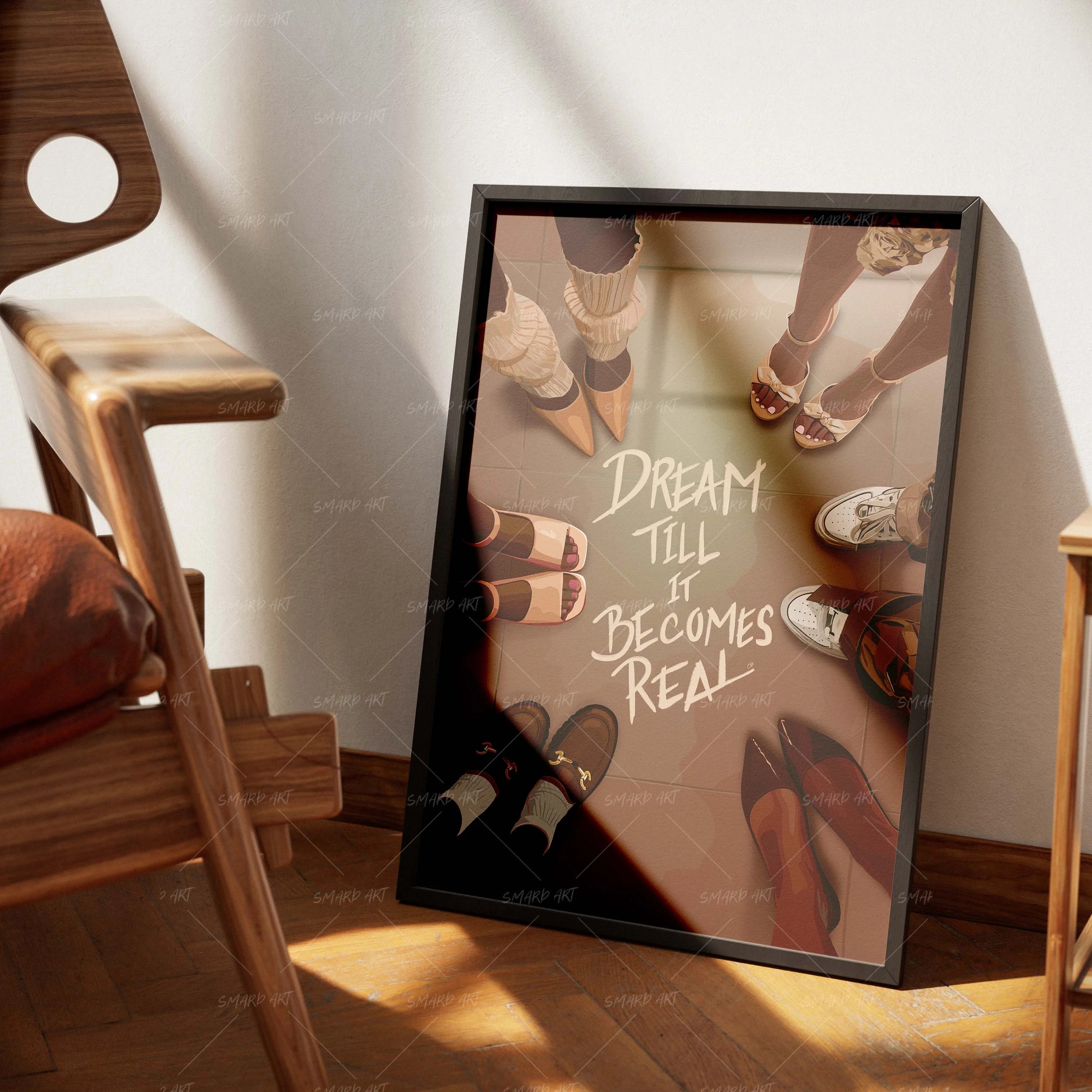 Dream Till It Becomes Real-Brown-Smard