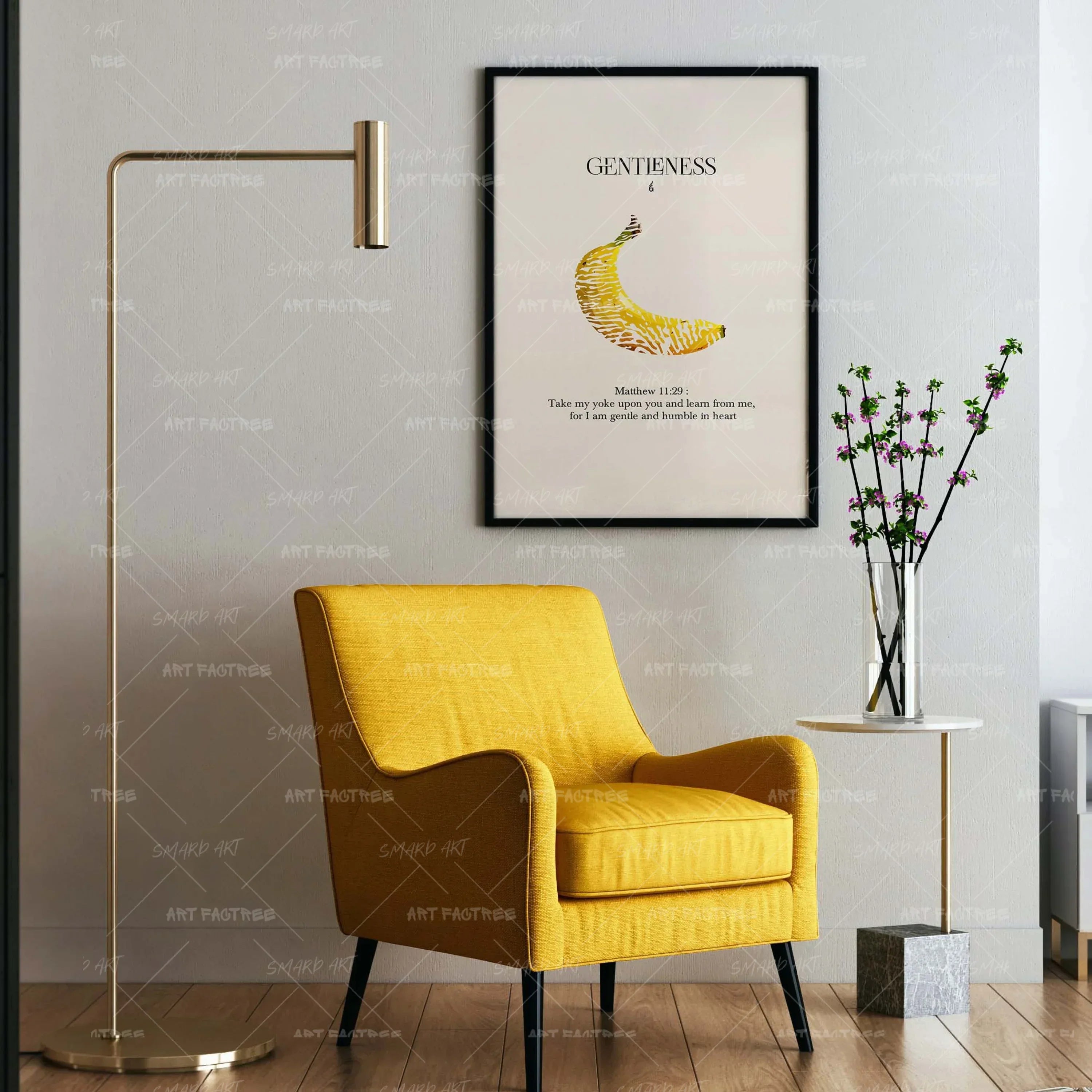 Gentleness-wall art print featuring decorative artistic design suitable for living rooms, offices, and schools by SmardArt. Elevate your space with Black wall art that speaks to culture, identity, and creativity. At Smard, we celebrate artistry made with melanin, bringing powerful and inspiring designs to life.
