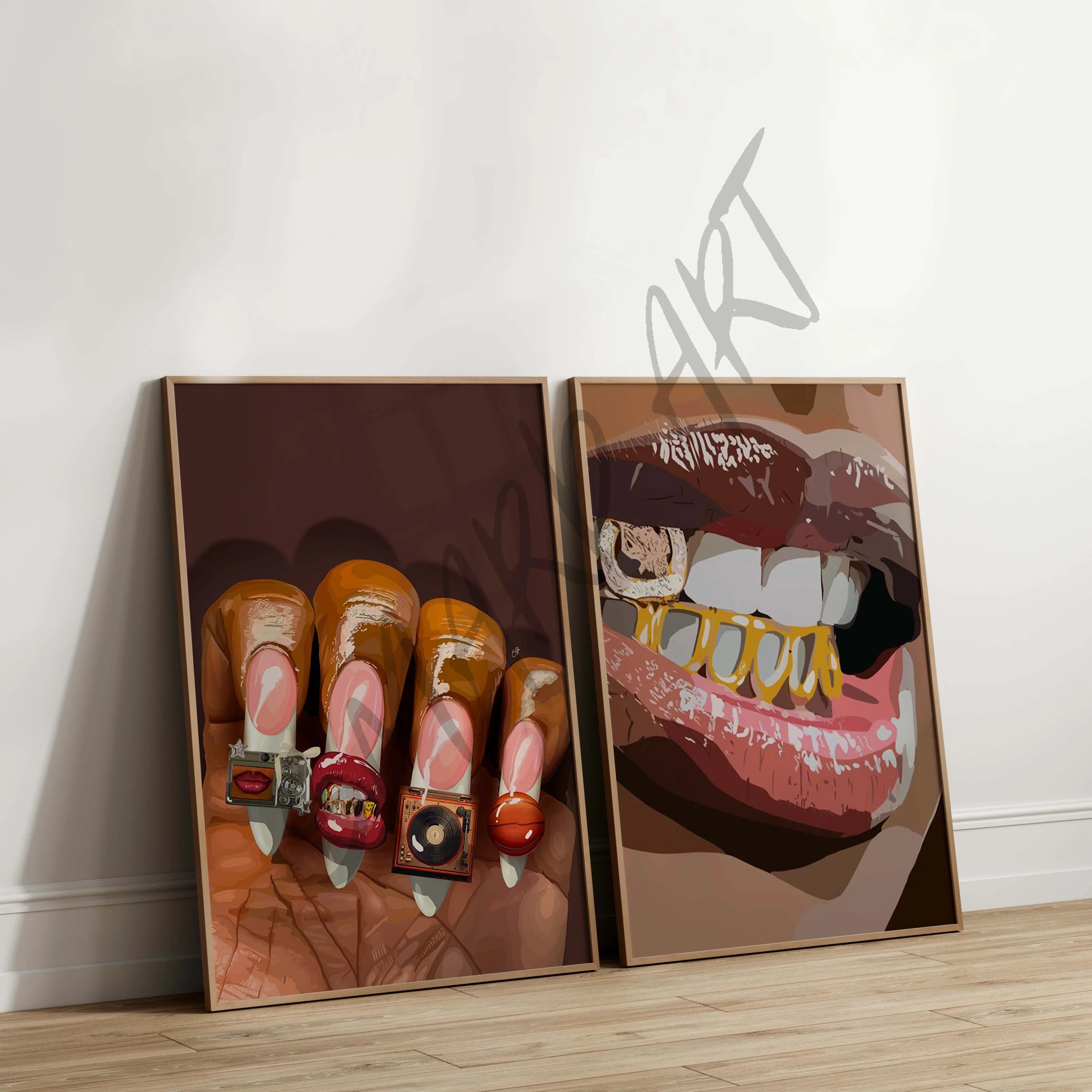 Art Print Bundle : Digitized + GrillZz II-Smard