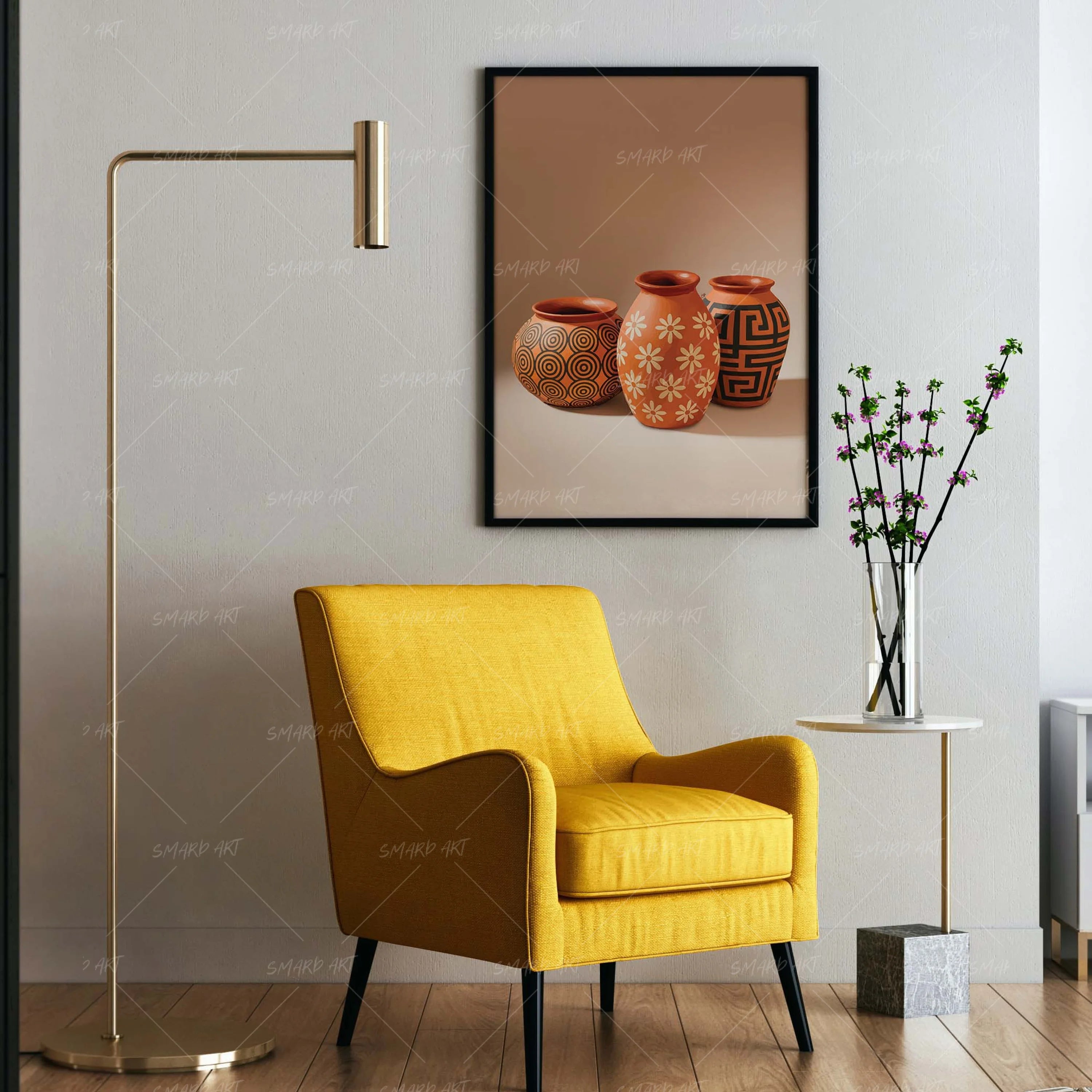 Coded Clay-wall art print featuring decorative artistic design suitable for living rooms, offices, and schools by SmardArt. Elevate your space with Black wall art that speaks to culture, identity, and creativity. At Smard, we celebrate artistry made with melanin, bringing powerful and inspiring designs to life.
