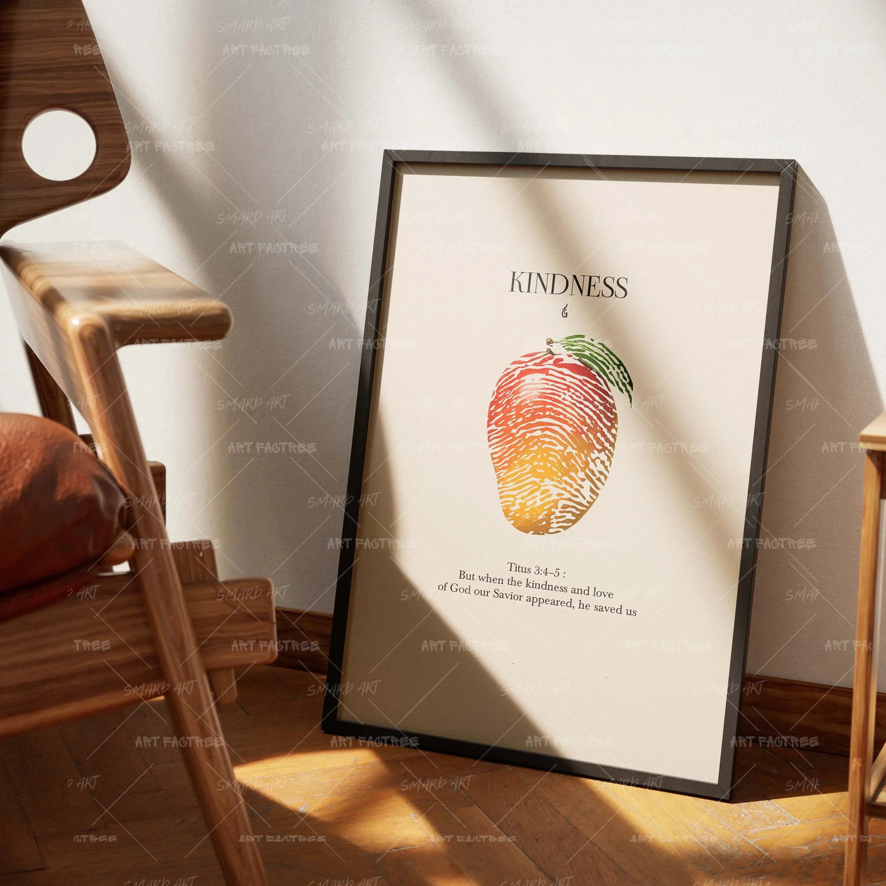 Kindness-wall art print featuring decorative artistic design suitable for living rooms, offices, and schools by SmardArt. Elevate your space with Black wall art that speaks to culture, identity, and creativity. At Smard, we celebrate artistry made with melanin, bringing powerful and inspiring designs to life.