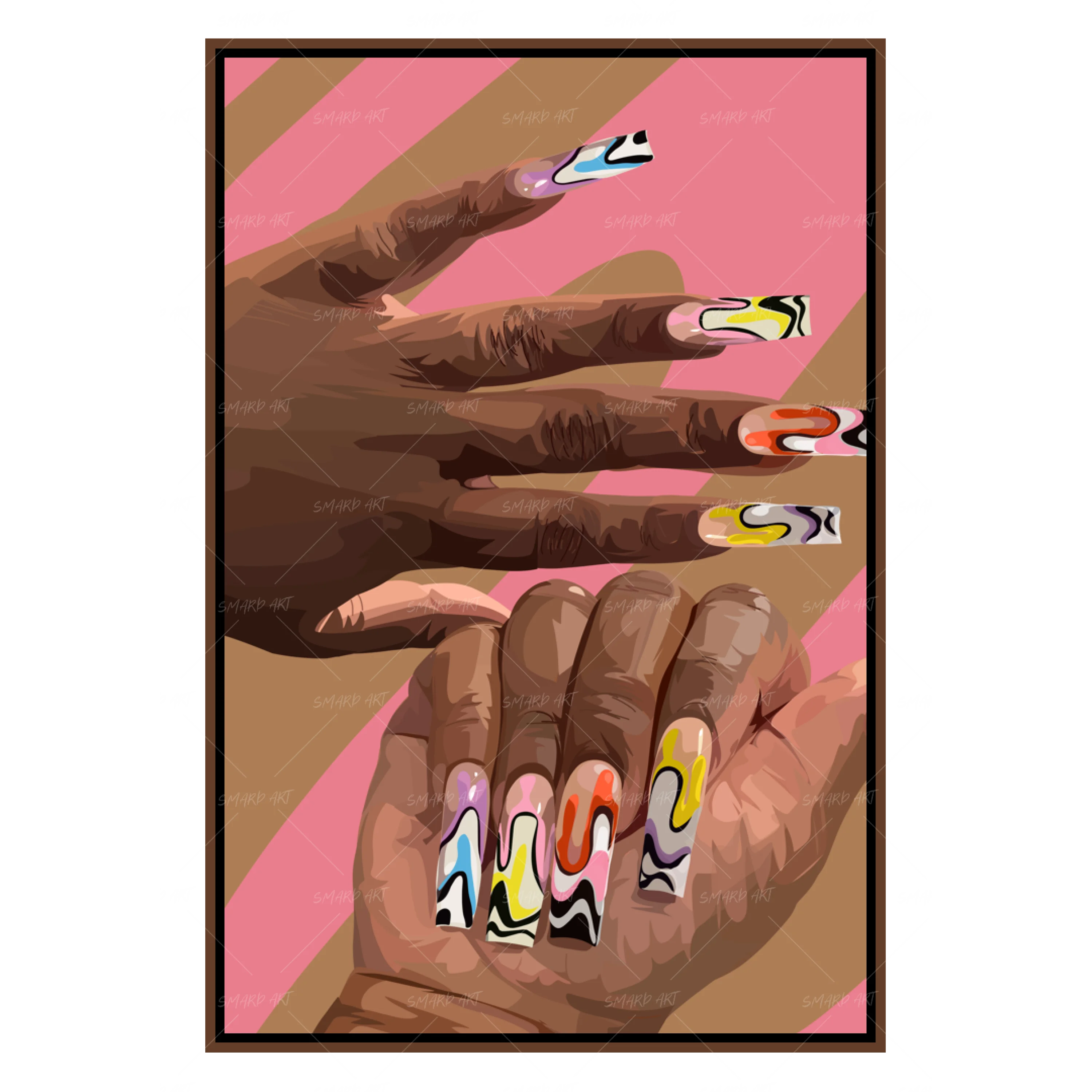 Abstract Nails II-Smard