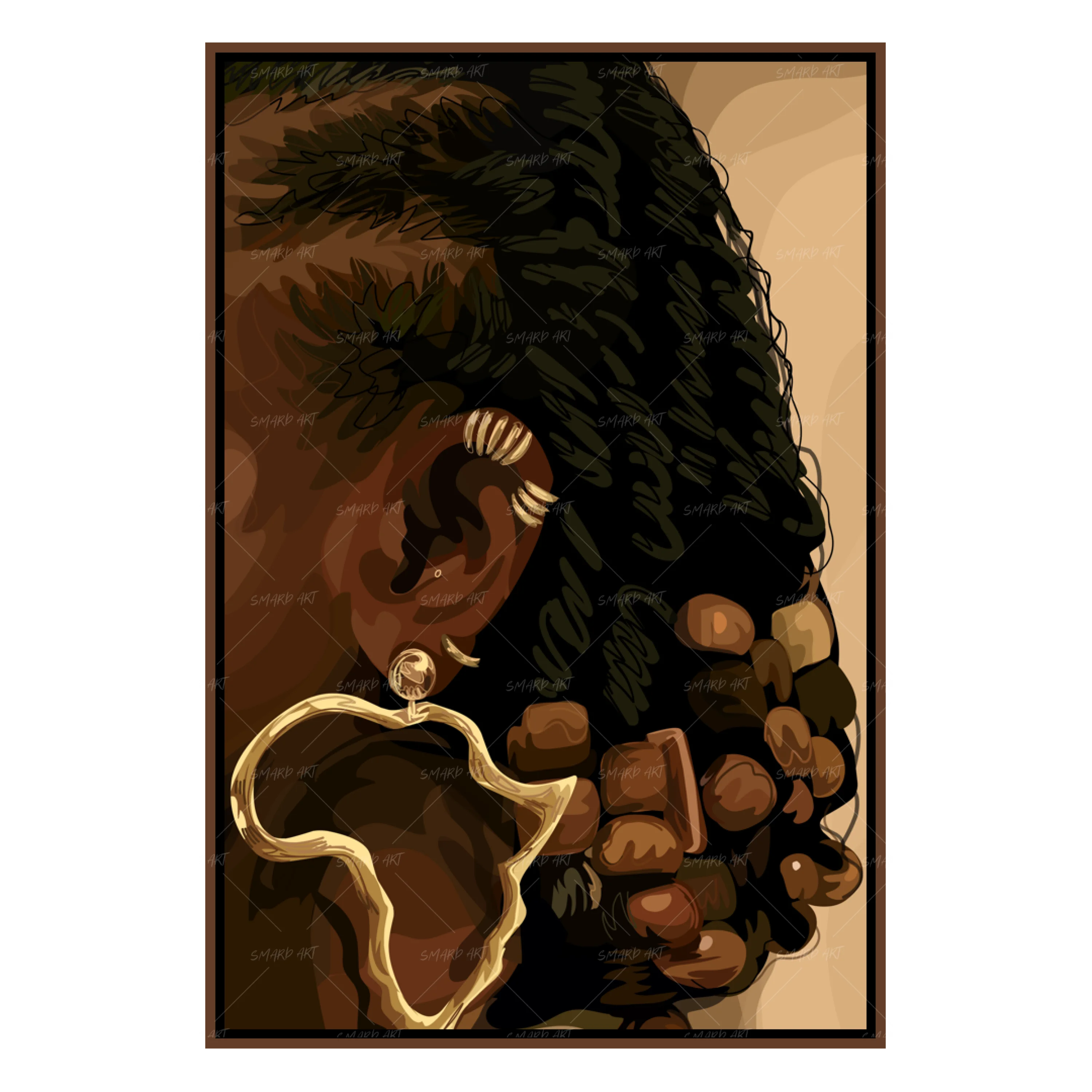 African Beads-Smard