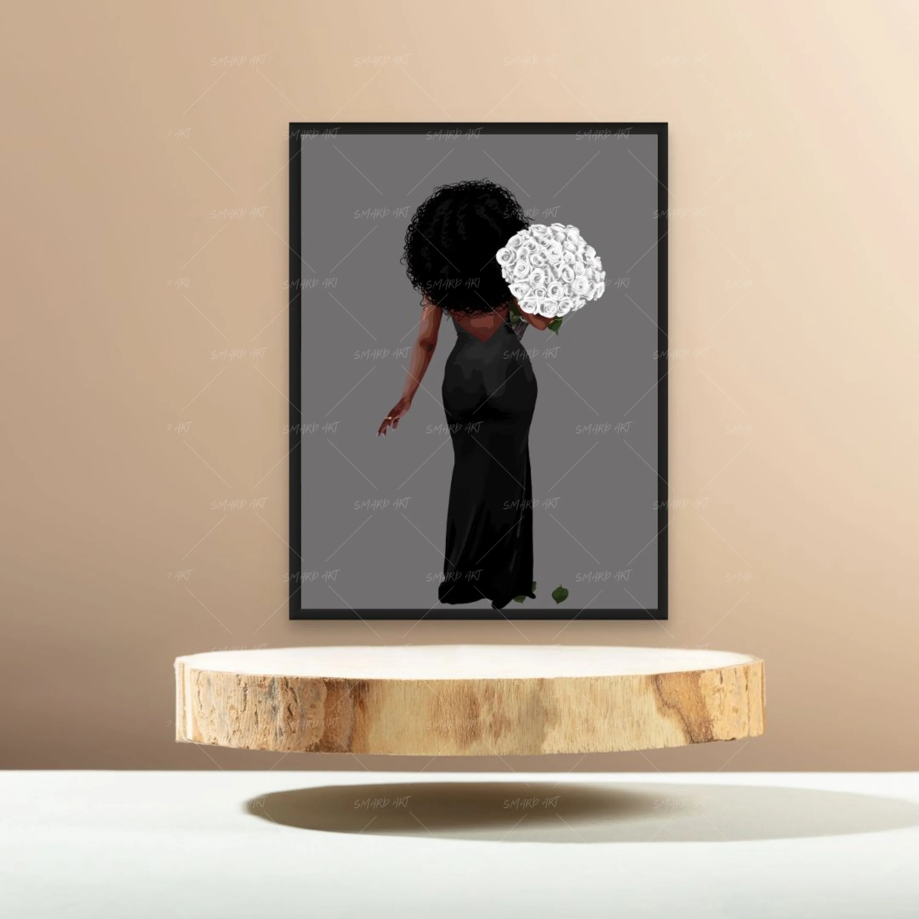 Afro n Roses-Smard