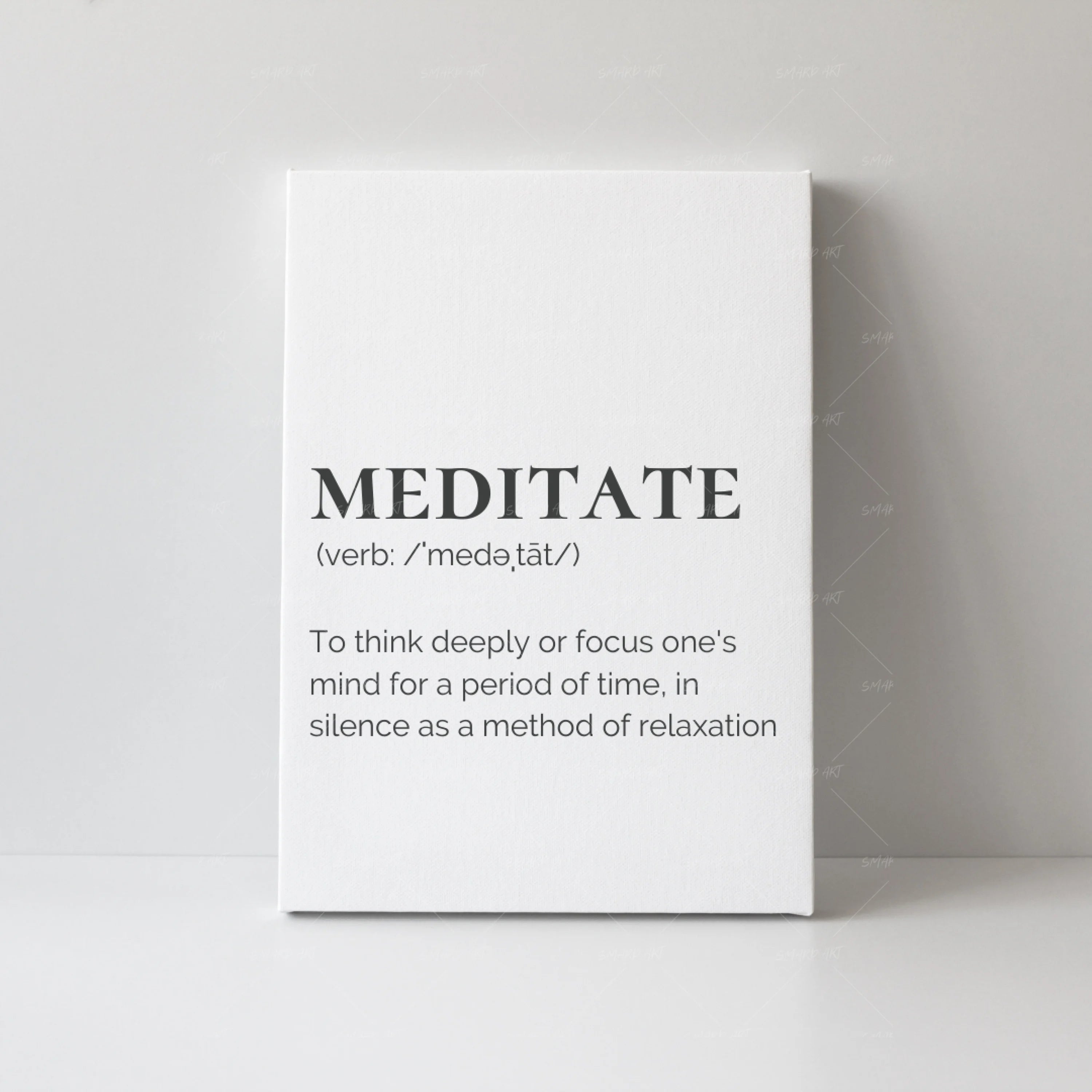 Meditate- text. (Smard X Anaya)-Smard