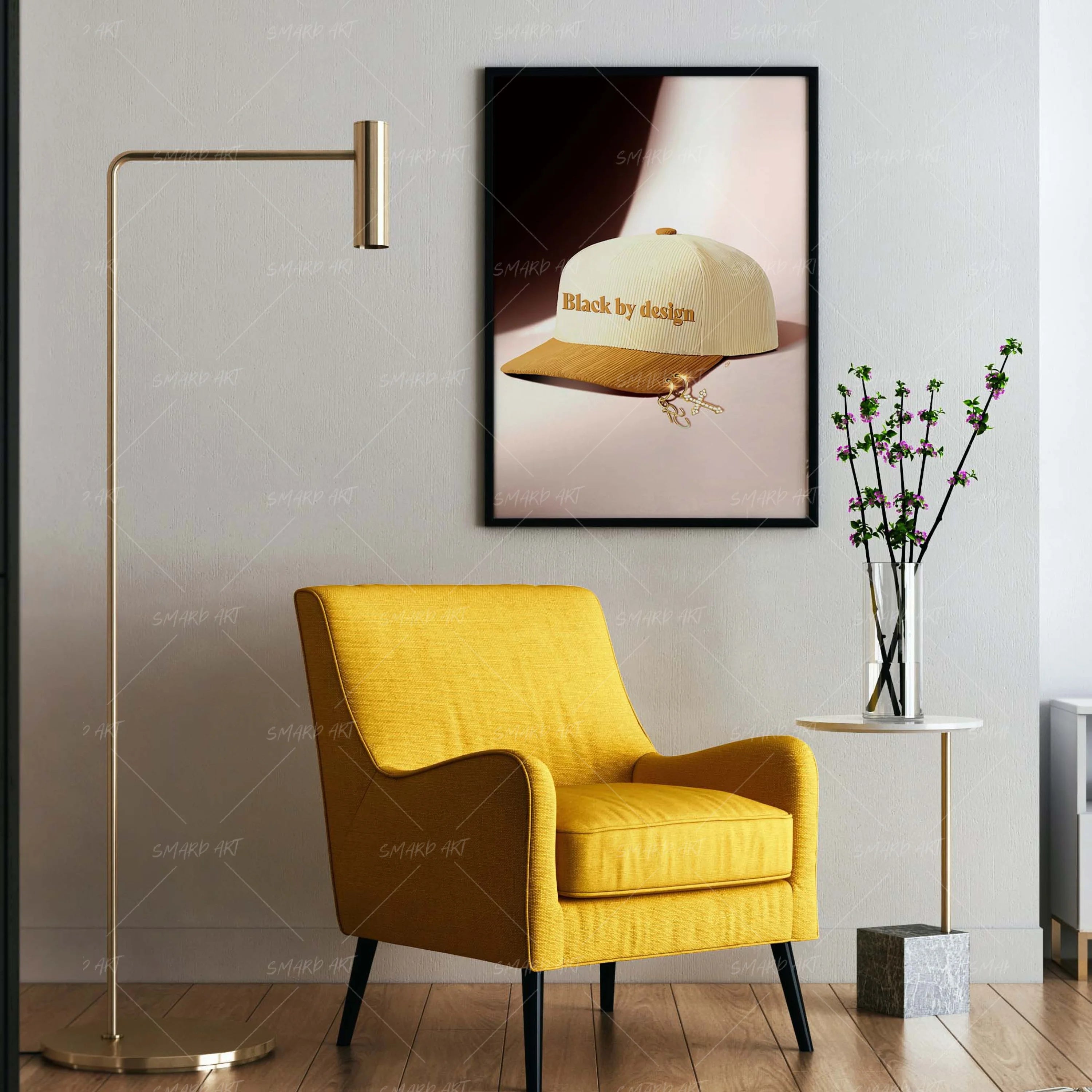 Black By Design-wall art print featuring decorative artistic design suitable for living rooms, offices, and schools by SmardArt. Elevate your space with Black wall art that speaks to culture, identity, and creativity. At Smard, we celebrate artistry made with melanin, bringing powerful and inspiring designs to life.
