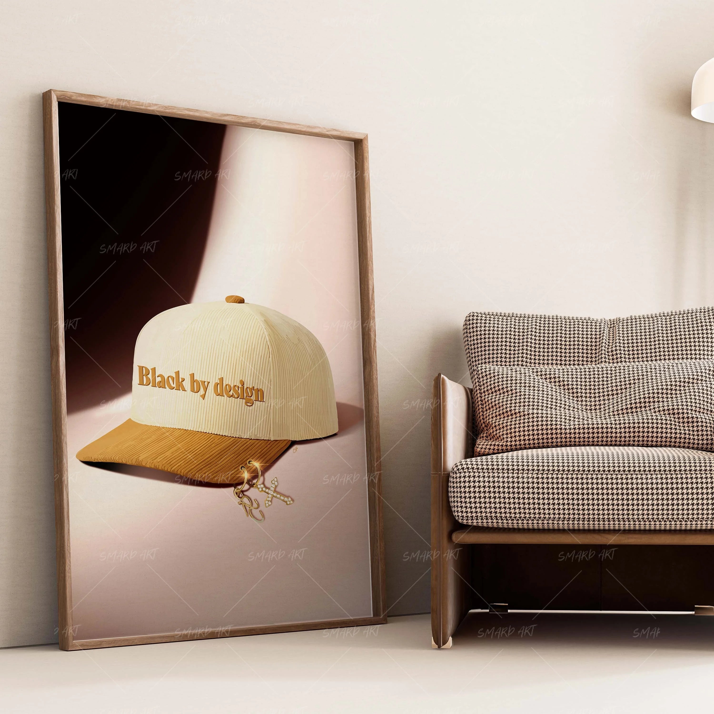 Black By Design-wall art print featuring decorative artistic design suitable for living rooms, offices, and schools by SmardArt. Elevate your space with Black wall art that speaks to culture, identity, and creativity. At Smard, we celebrate artistry made with melanin, bringing powerful and inspiring designs to life.