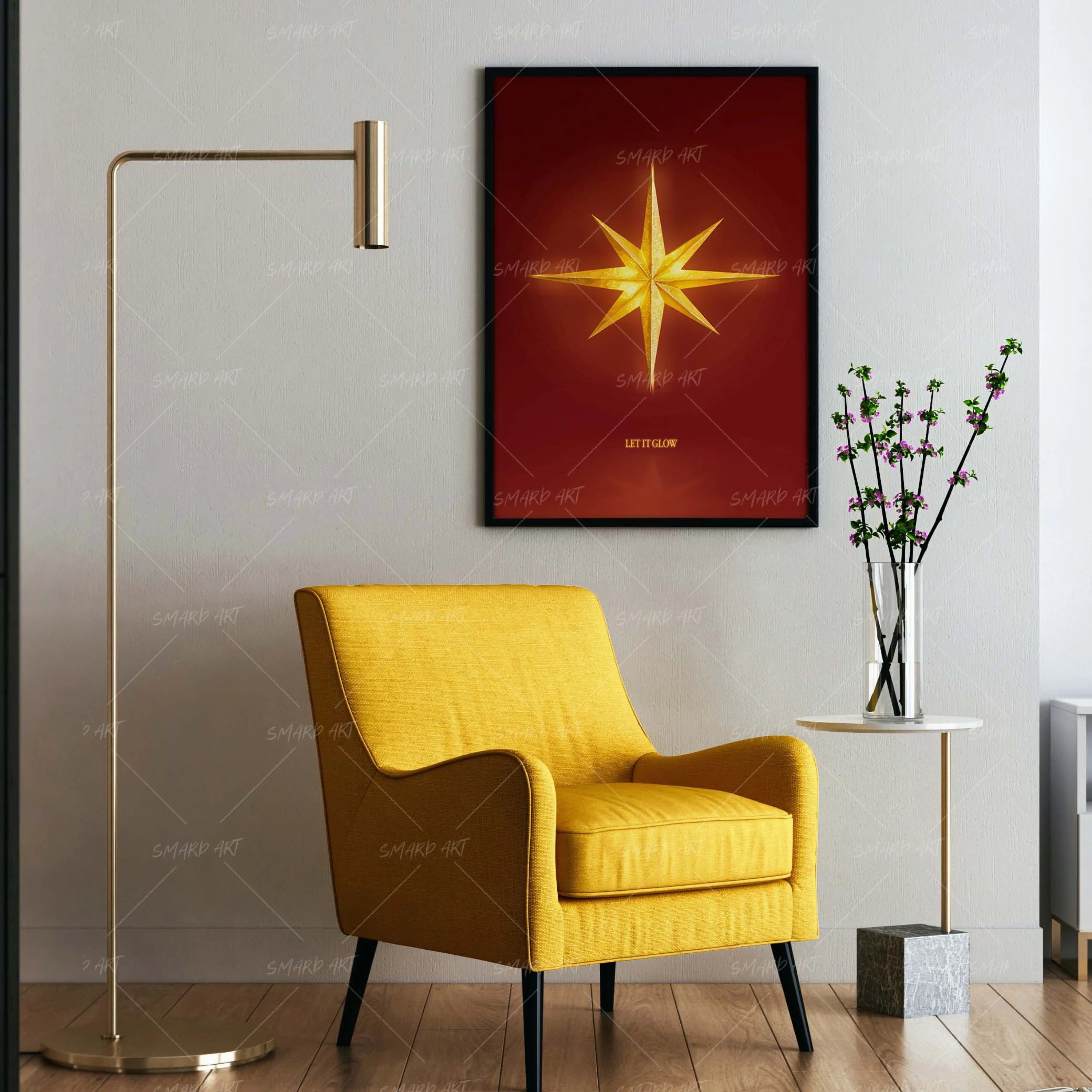 Bright Above-wall art print featuring decorative artistic design suitable for living rooms, offices, and schools by SmardArt. Elevate your space with Black wall art that speaks to culture, identity, and creativity. At Smard, we celebrate artistry made with melanin, bringing powerful and inspiring designs to life.