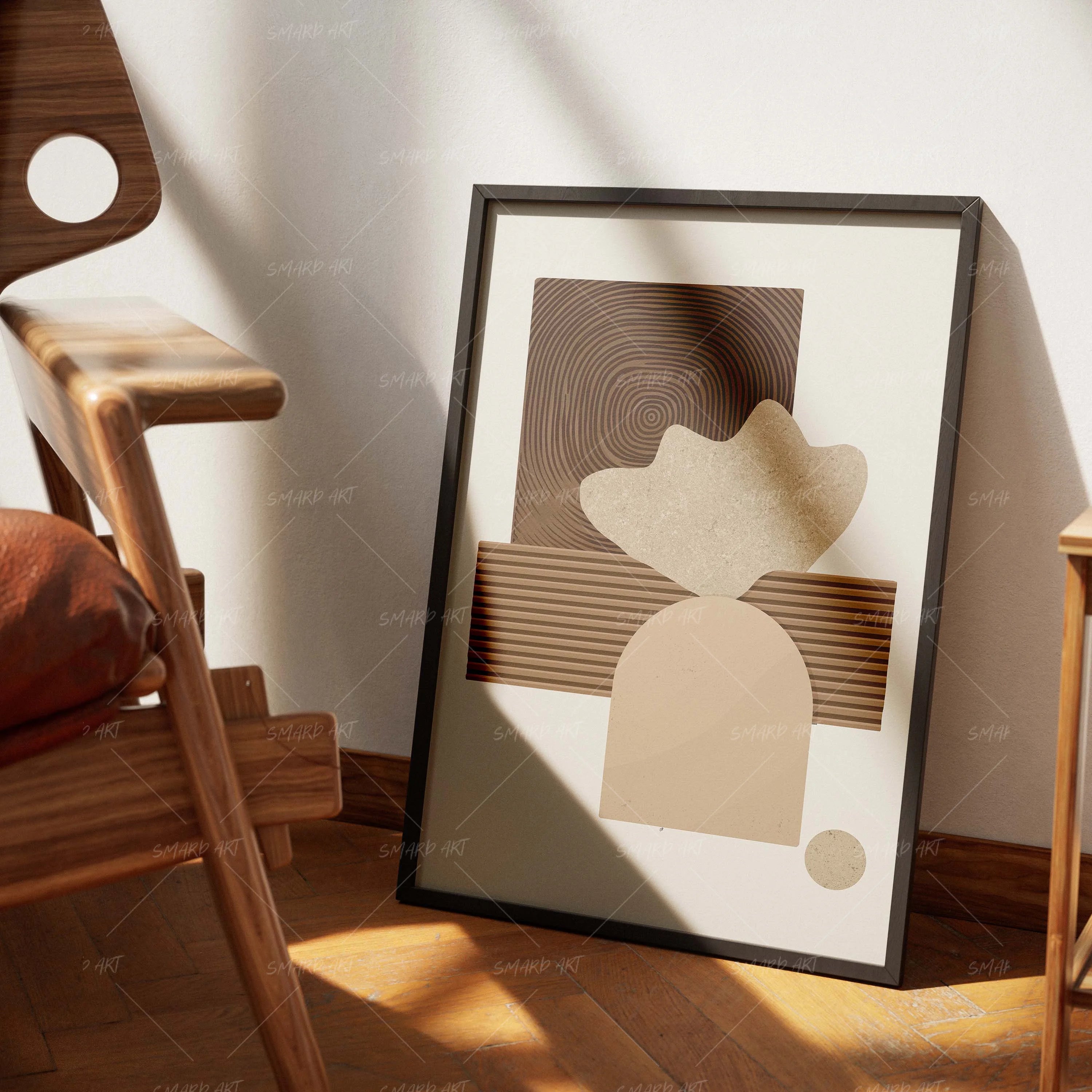 Brown Pair-wall art print featuring decorative artistic design suitable for living rooms, offices, and schools by SmardArt. Elevate your space with Black wall art that speaks to culture, identity, and creativity. At Smard, we celebrate artistry made with melanin, bringing powerful and inspiring designs to life.