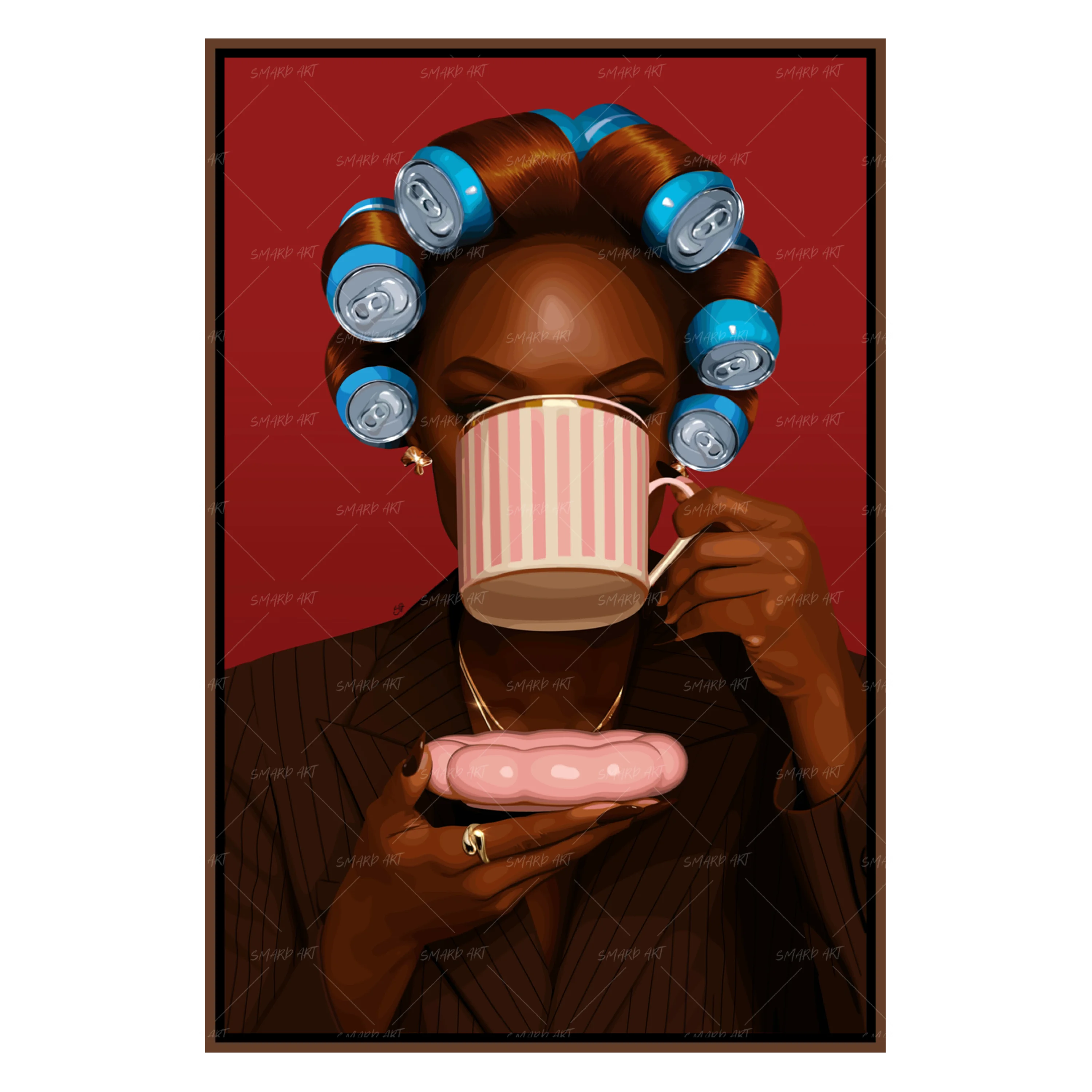 Brown Suited-Smard