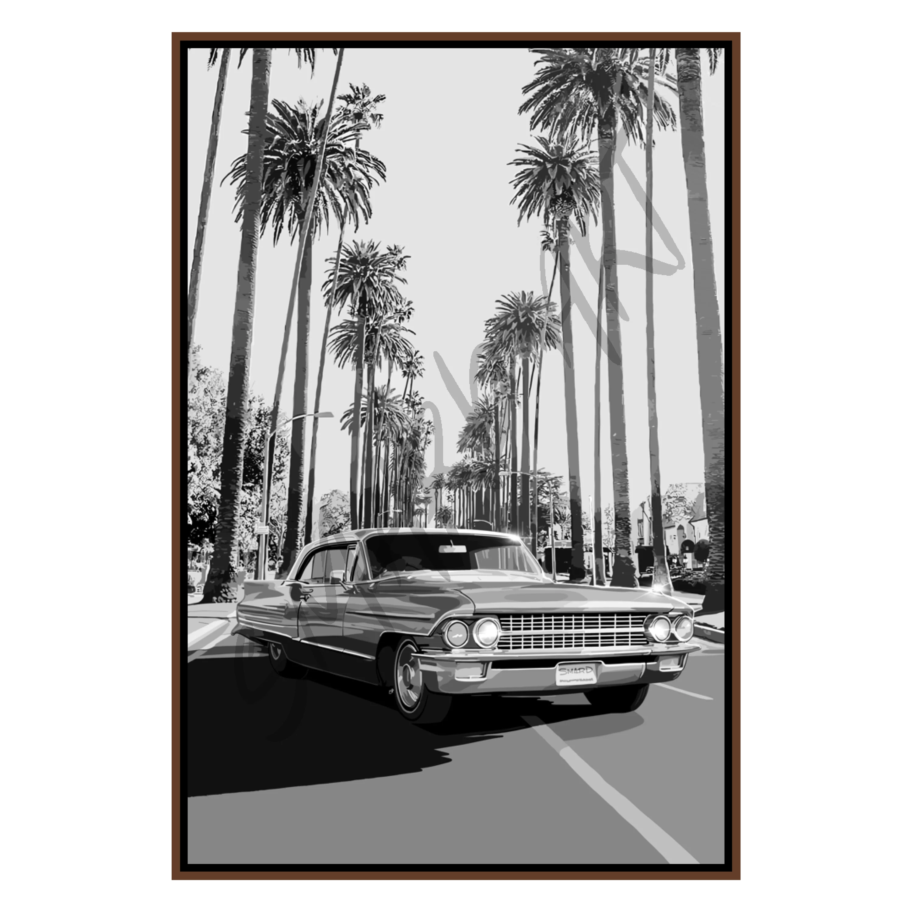 Cali Cruisin B&W