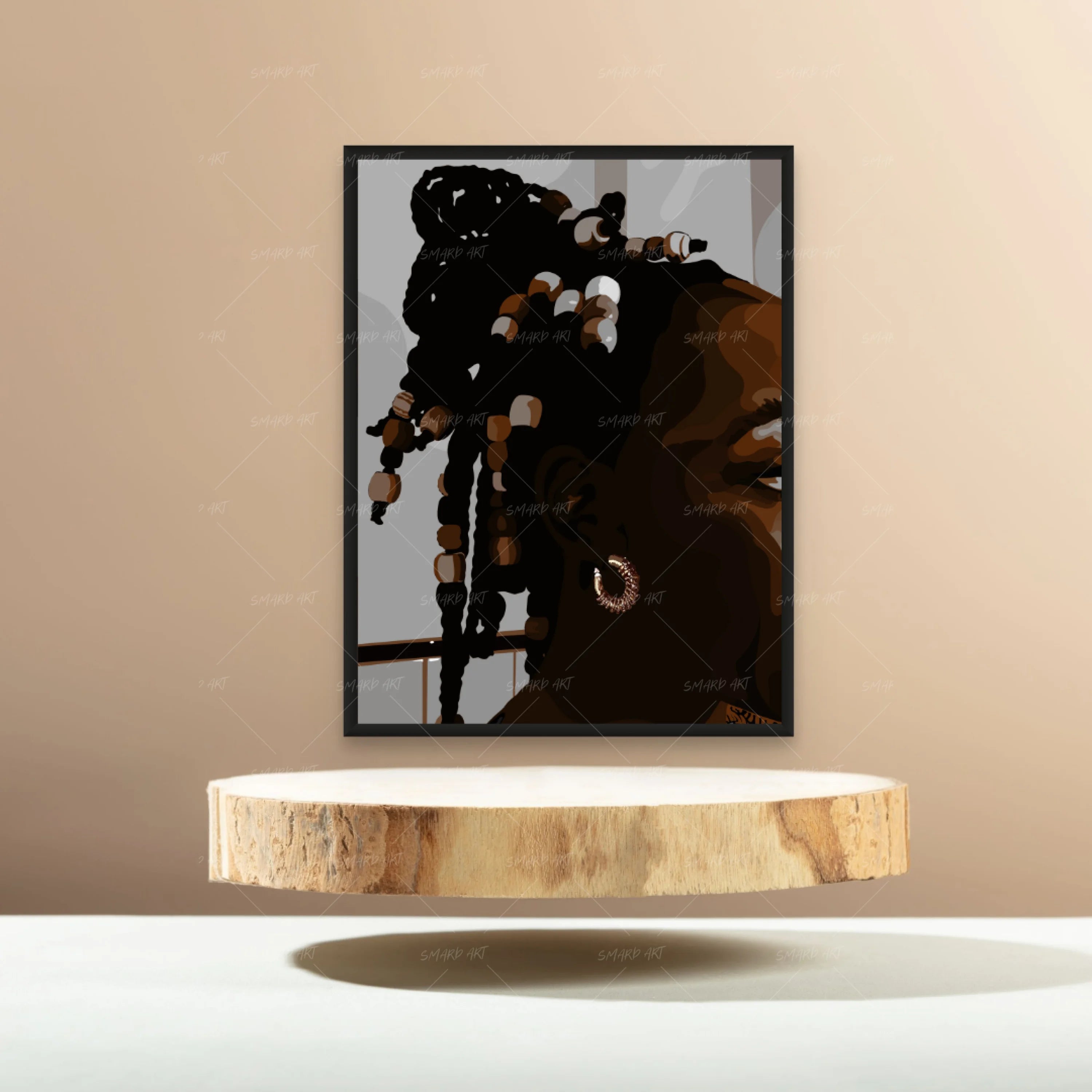 Beaded Beauty III-Smard