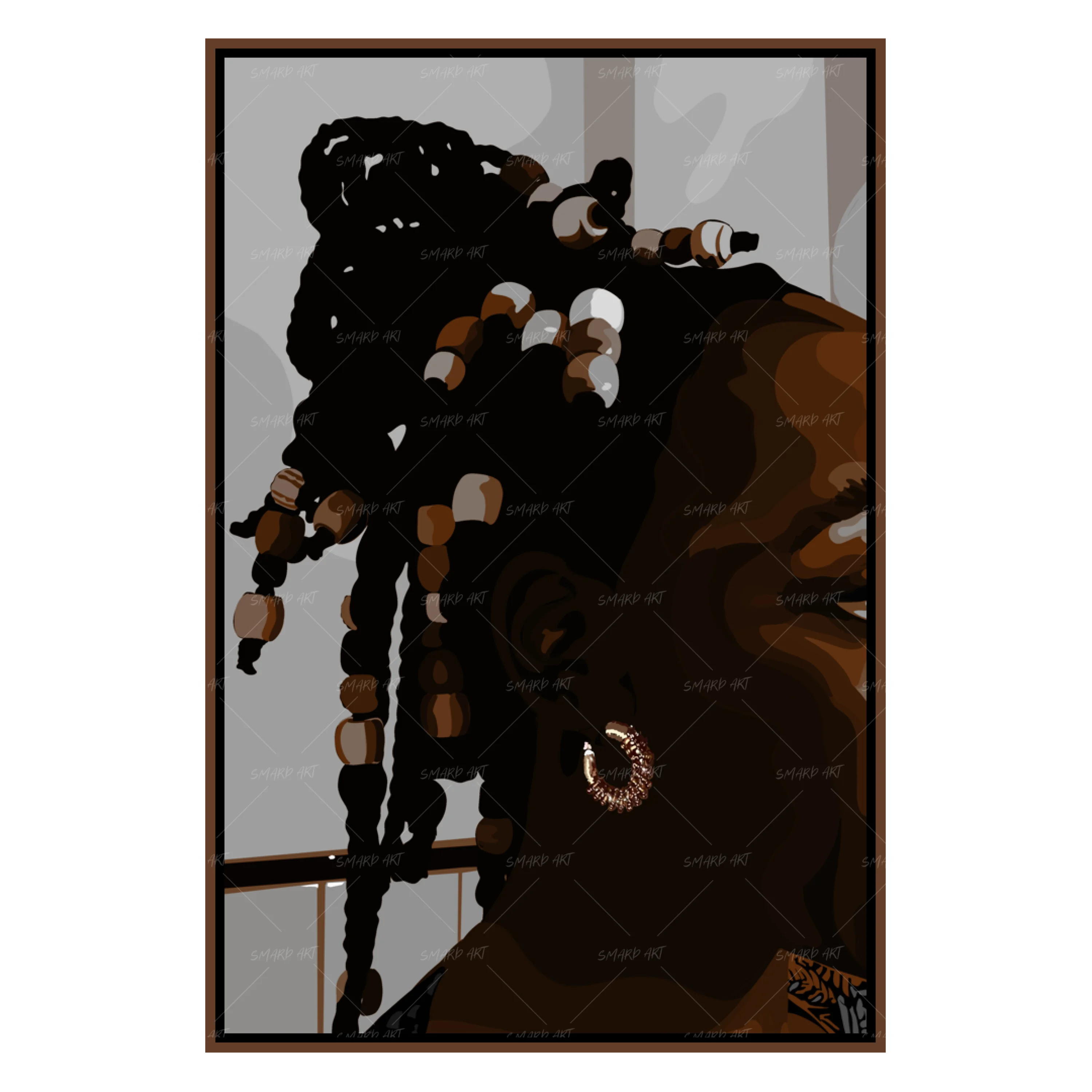 Beaded Beauty III-Smard