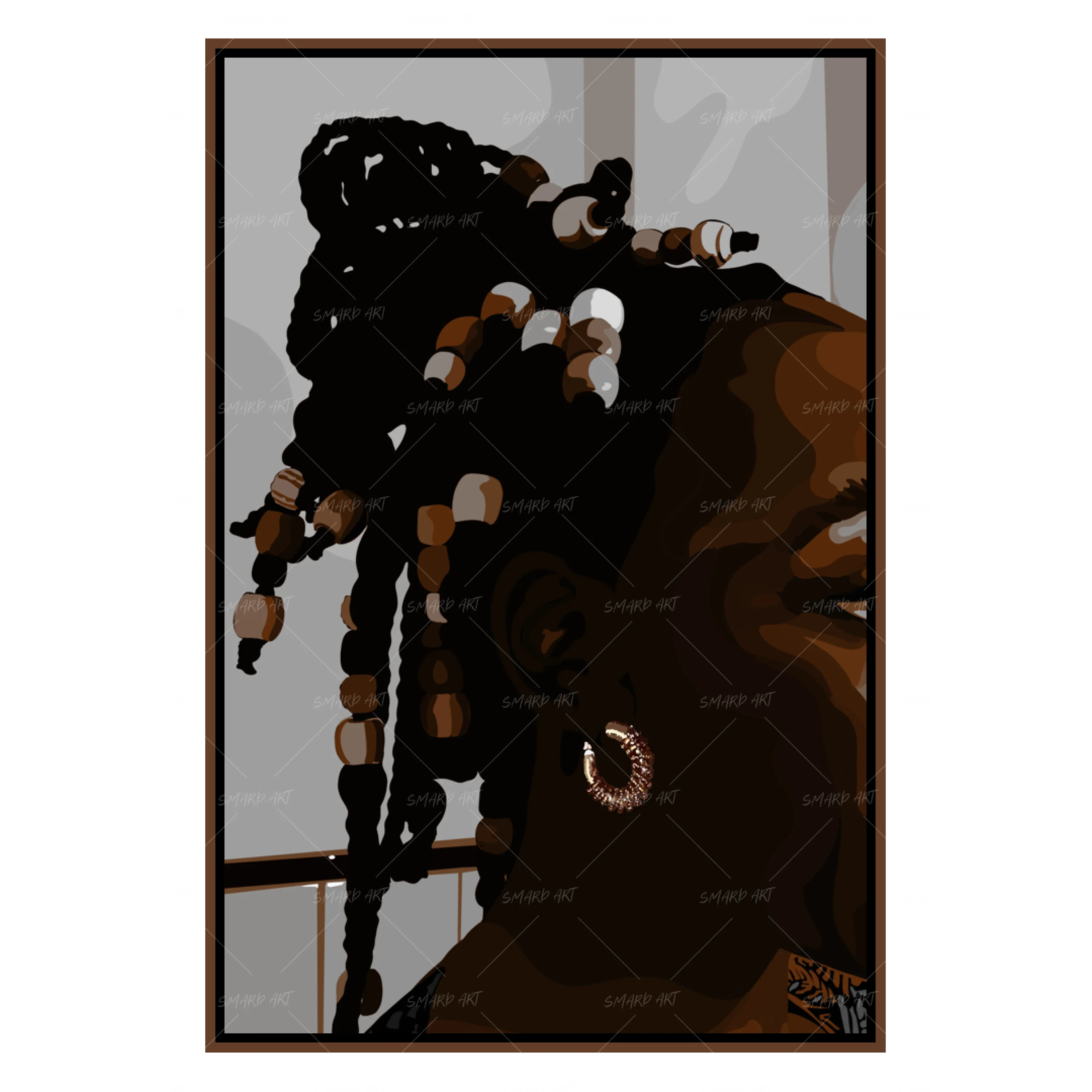 Beaded Beauty III-Smard