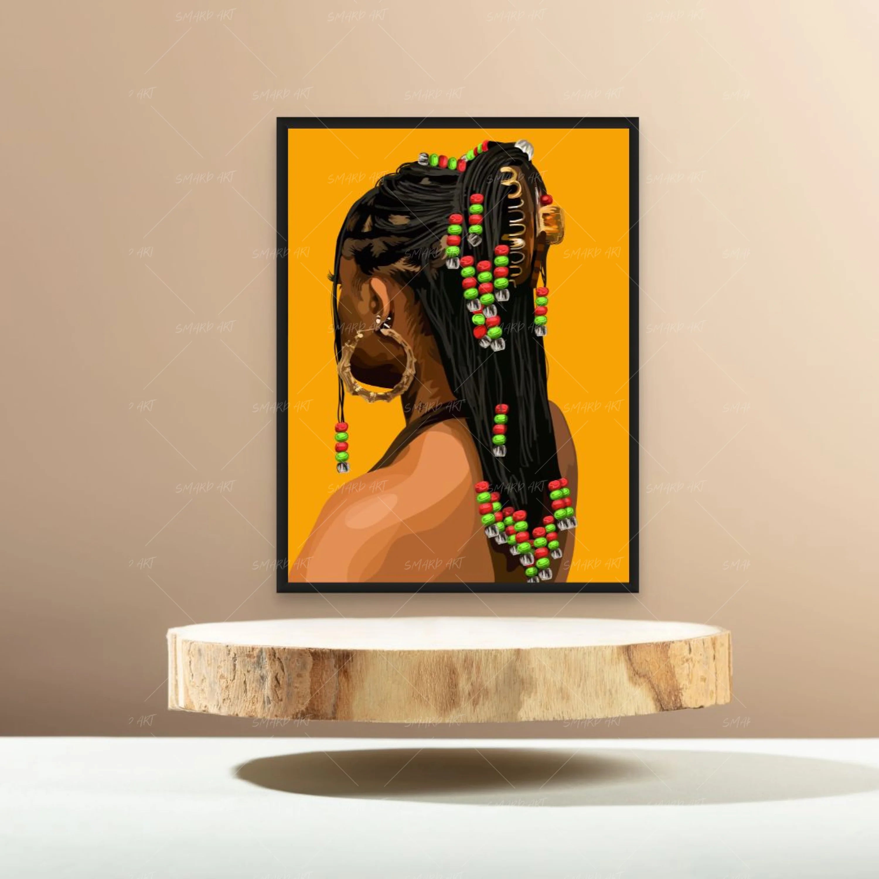 Beaded Beauty II-Smard