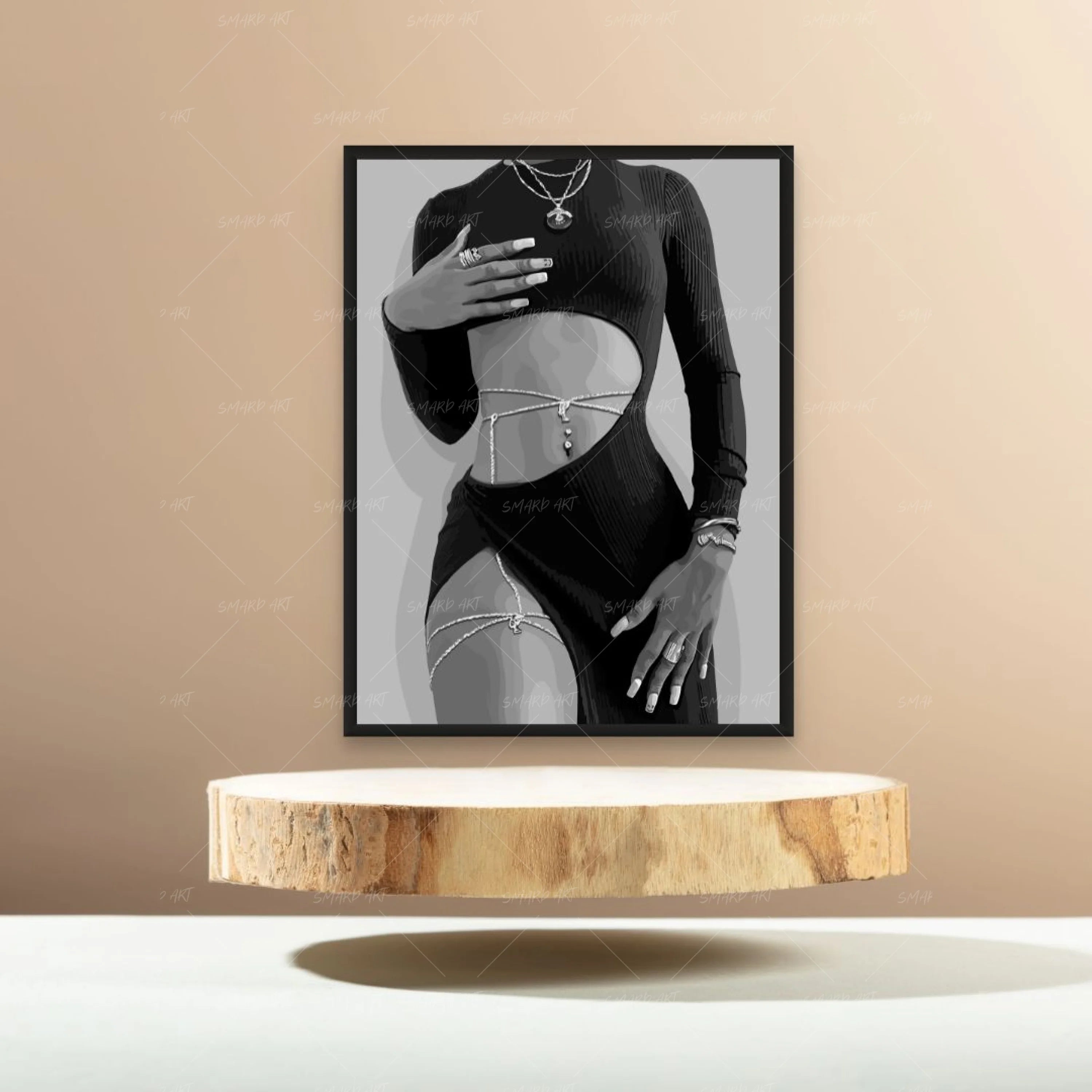 Belly Chain IV B&W-Smard