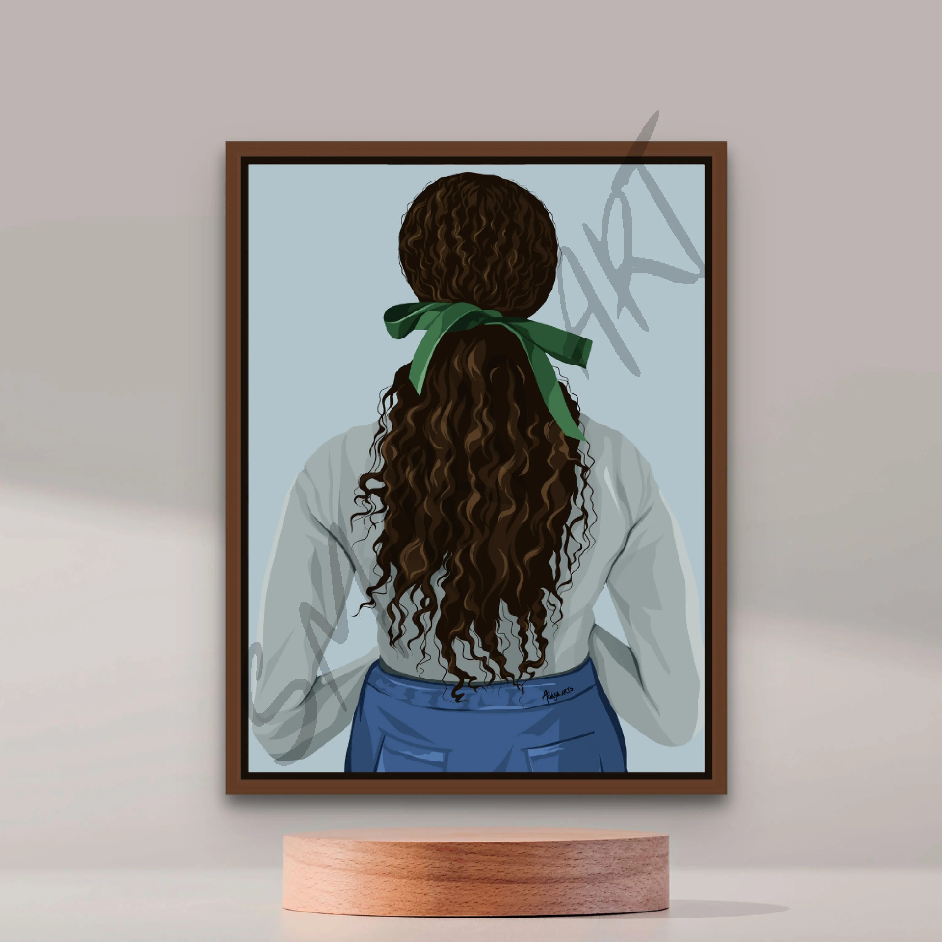 Big Bow Dreams (Smard X Anaya) Wall Art