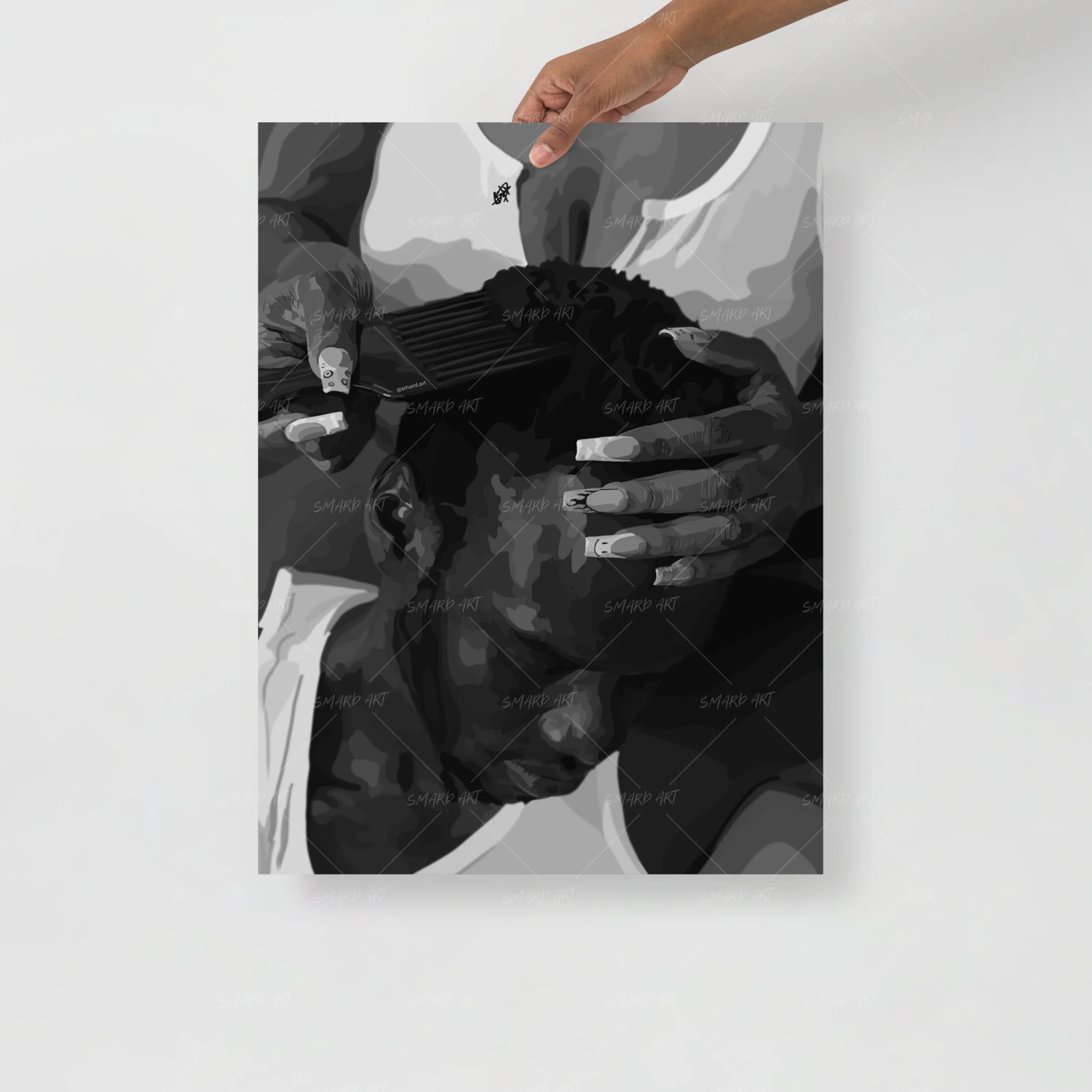 Black Love III B&W-Smard