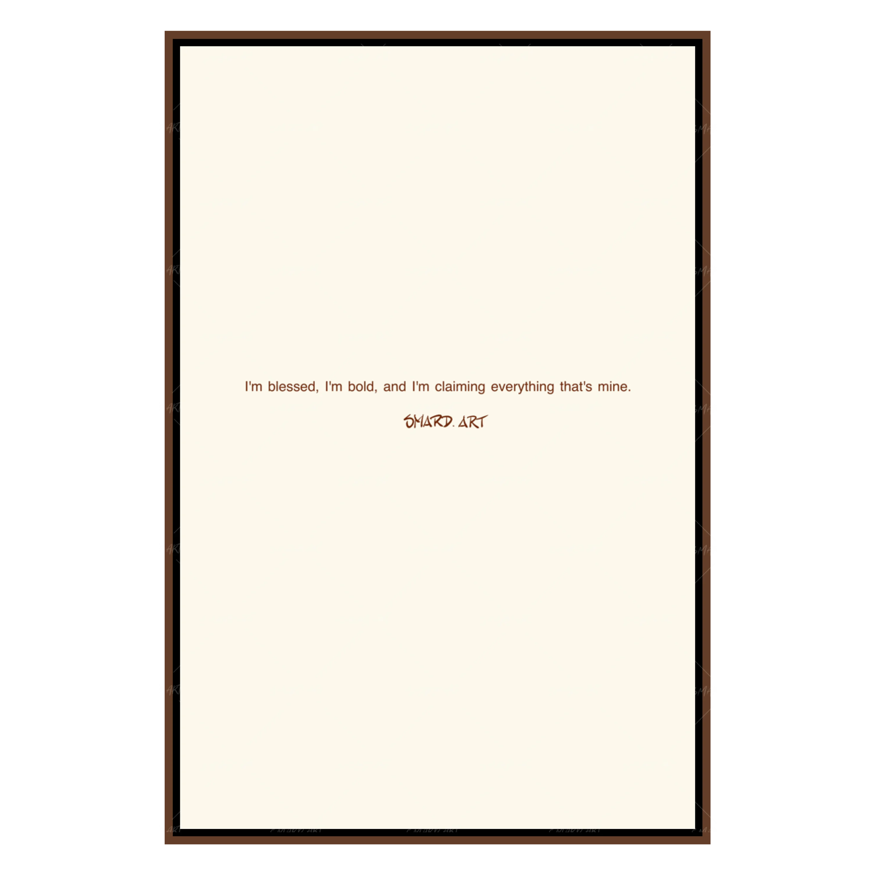 Blessed Bold-Smard