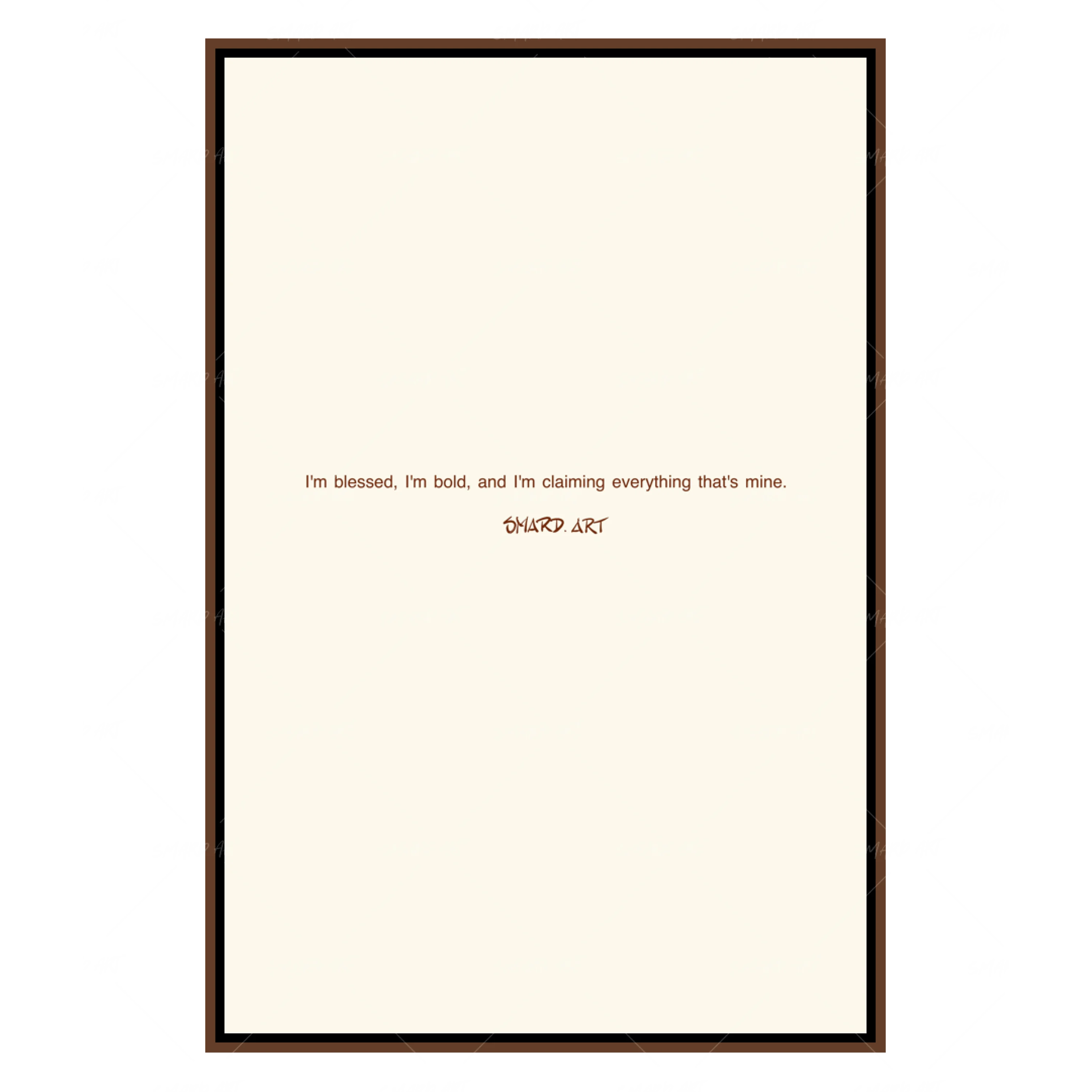Blessed Bold-Smard