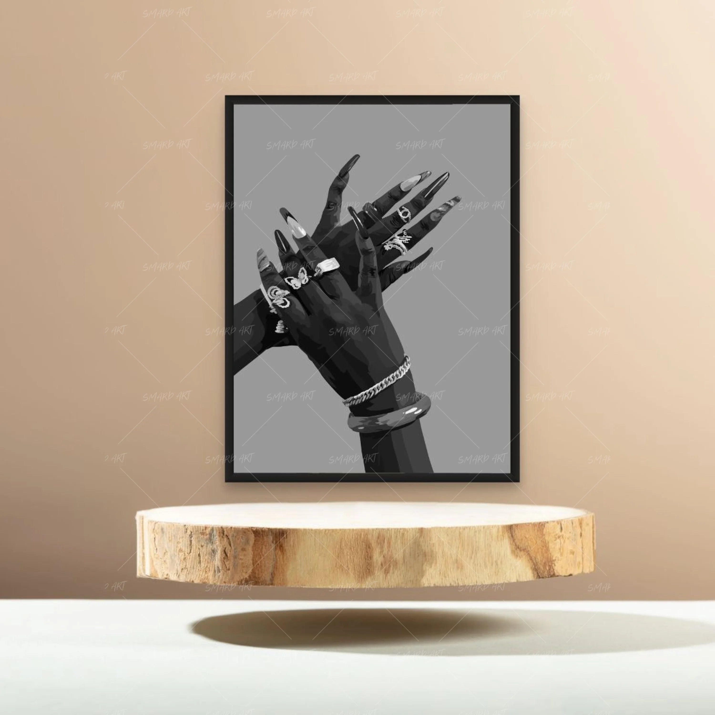 Bling'd Out II B&W-Smard